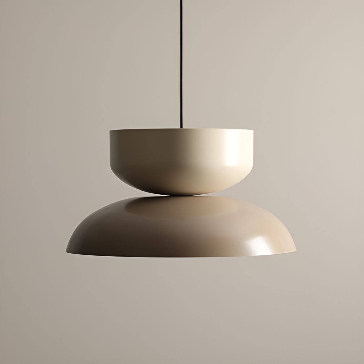 Lampa wisząca ELO beżowy