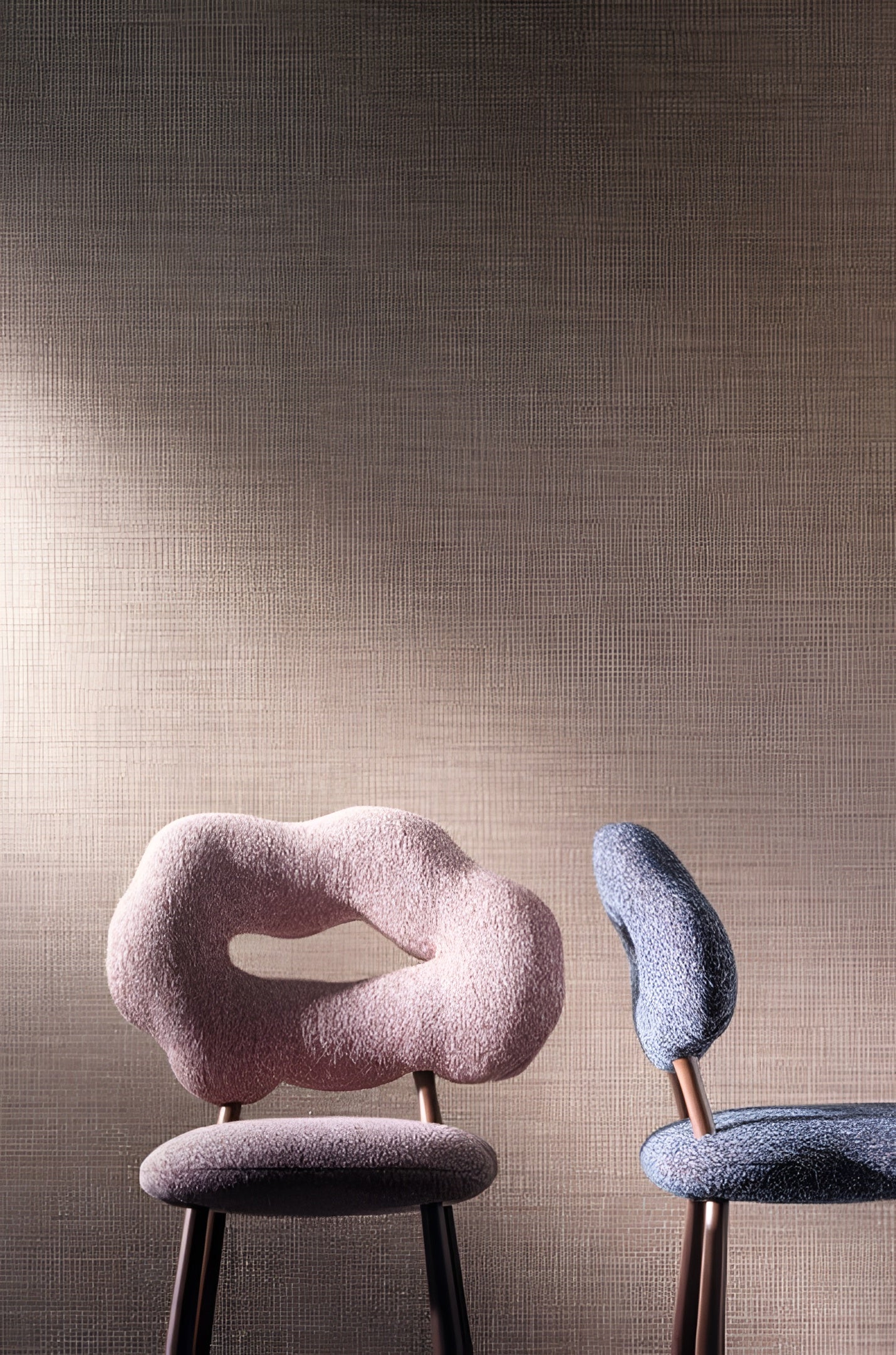 ALSEK Structural Textile Wallpaper - NUDE Beige