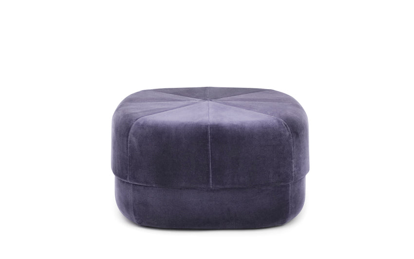Lila Zirkus Pouf