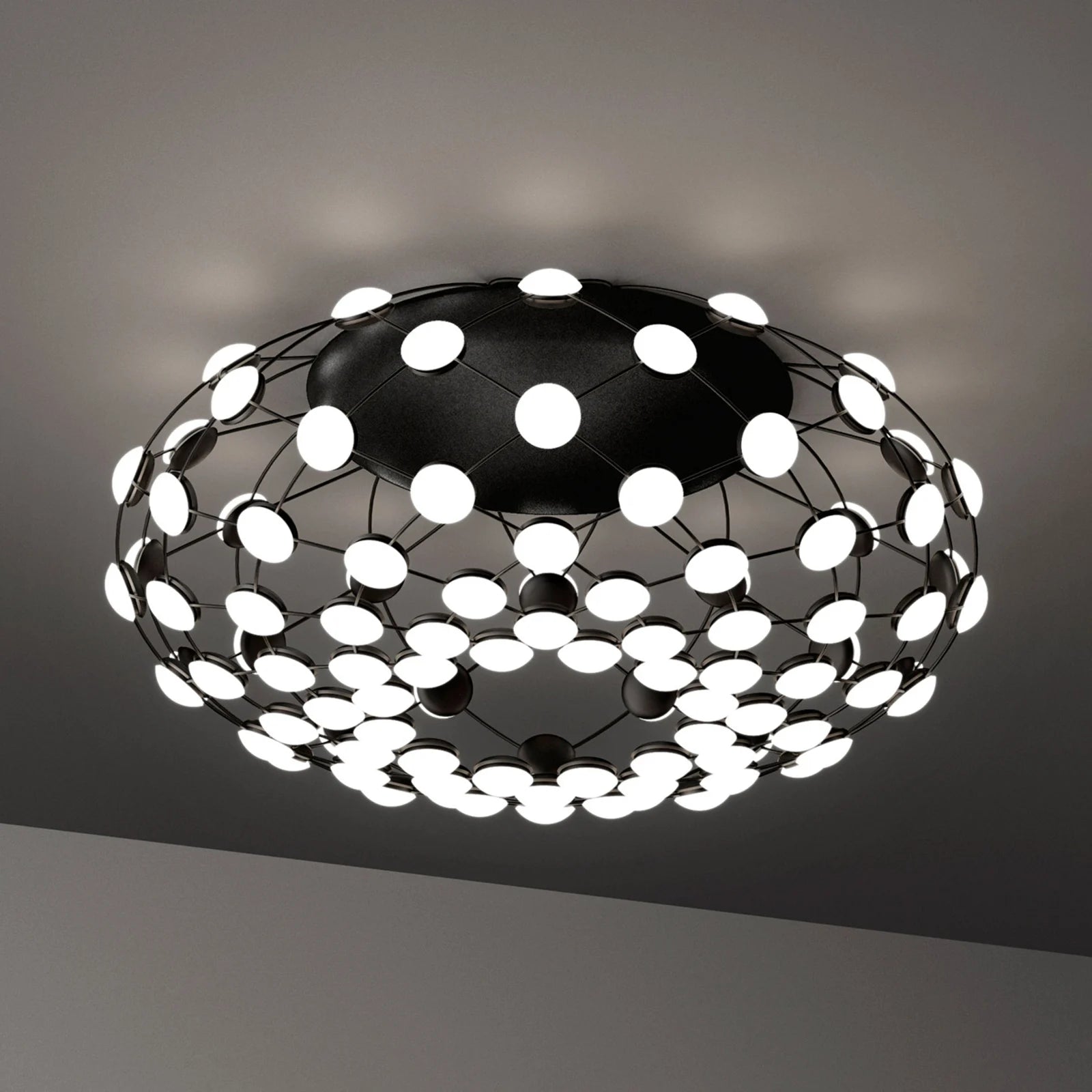 Mesh black ceiling lamp [Julia] [Amelia SPR]