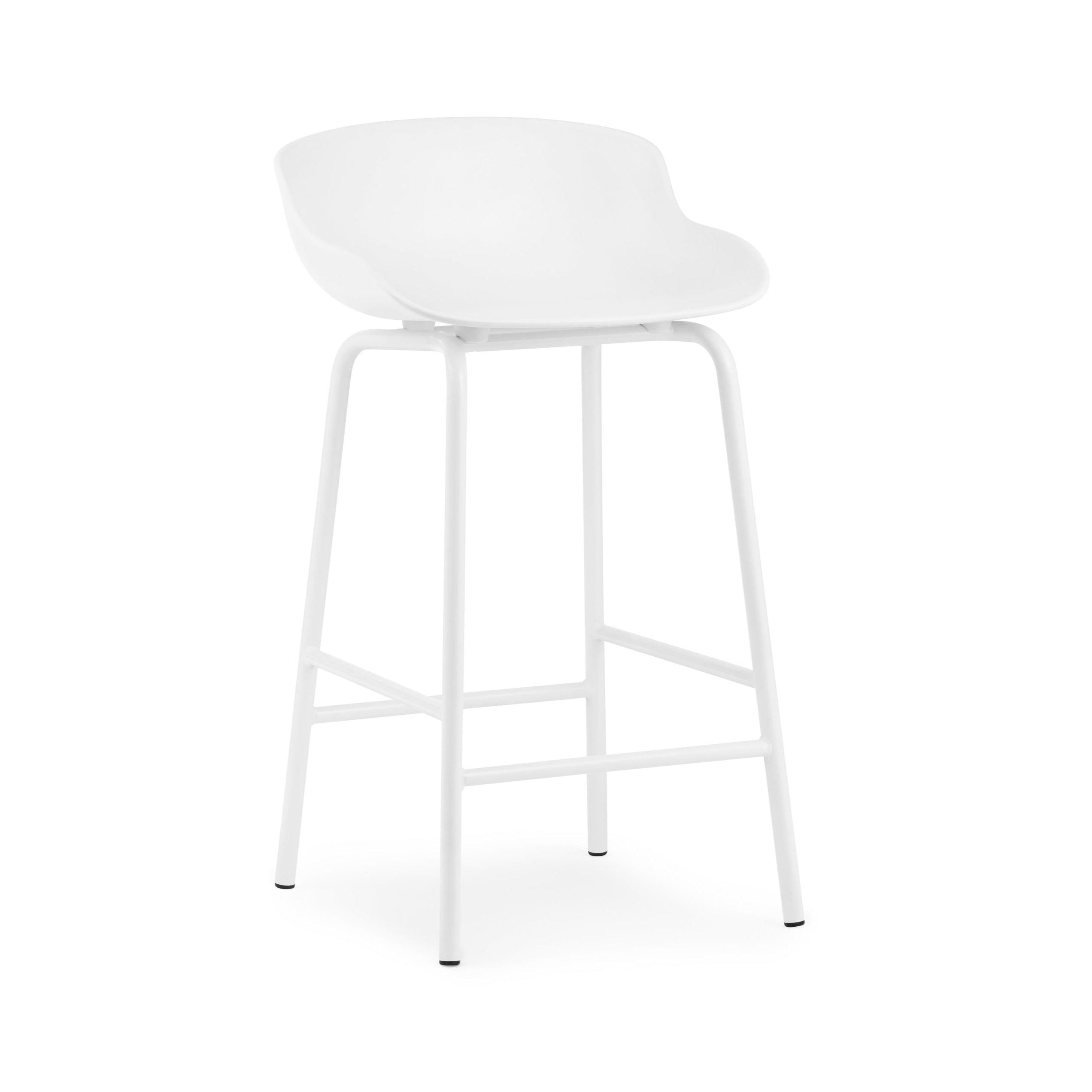 White Hyg Bar Chair