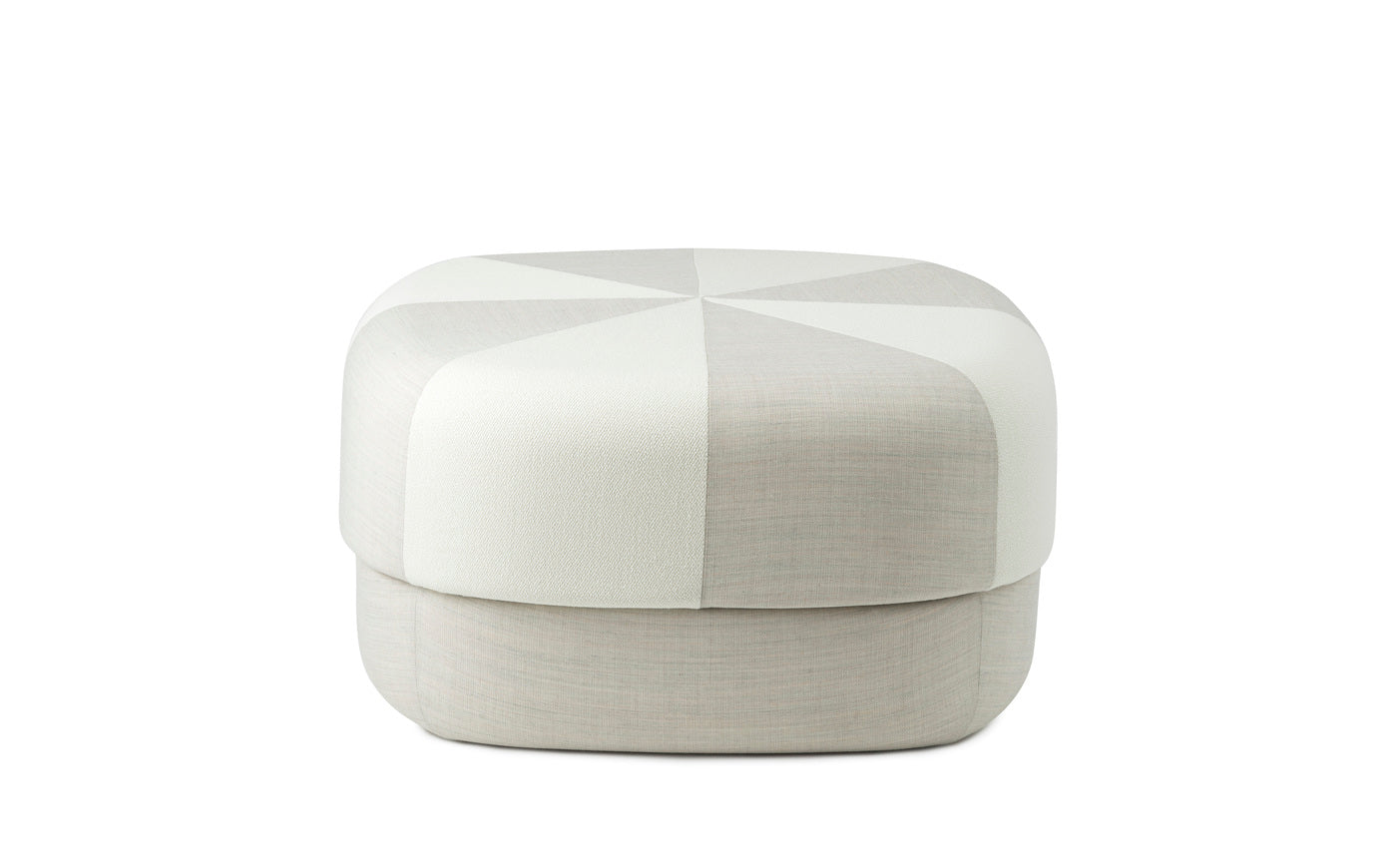 Pouf circus duo beige