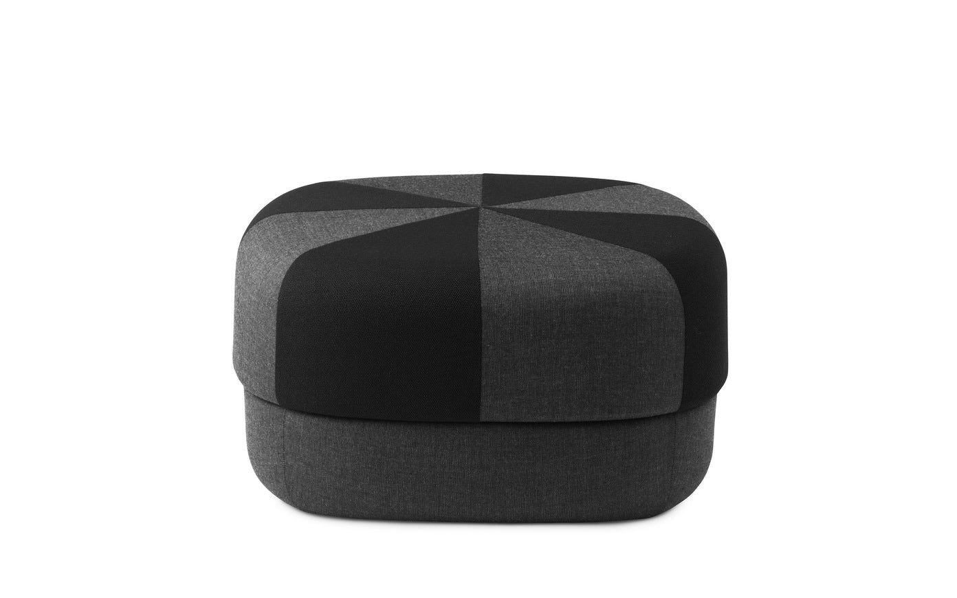 Pouf circus duo black