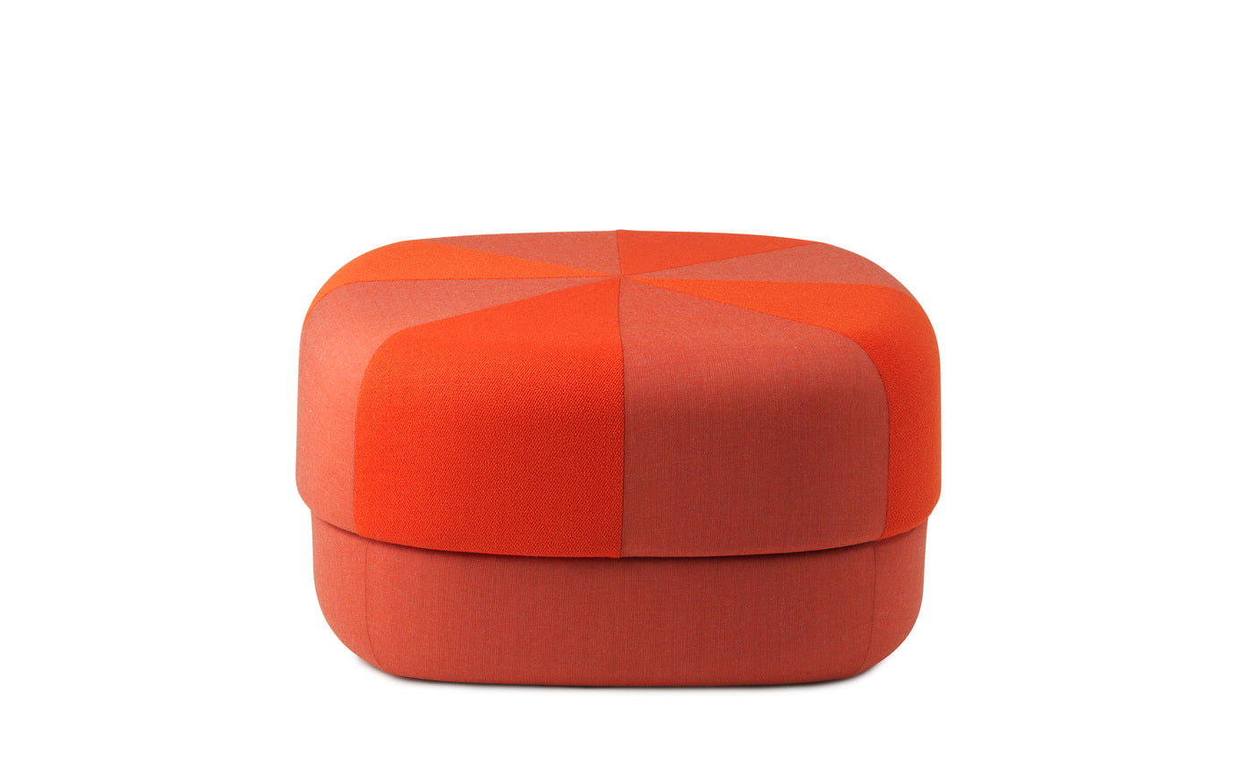 Pouf circus duo orange