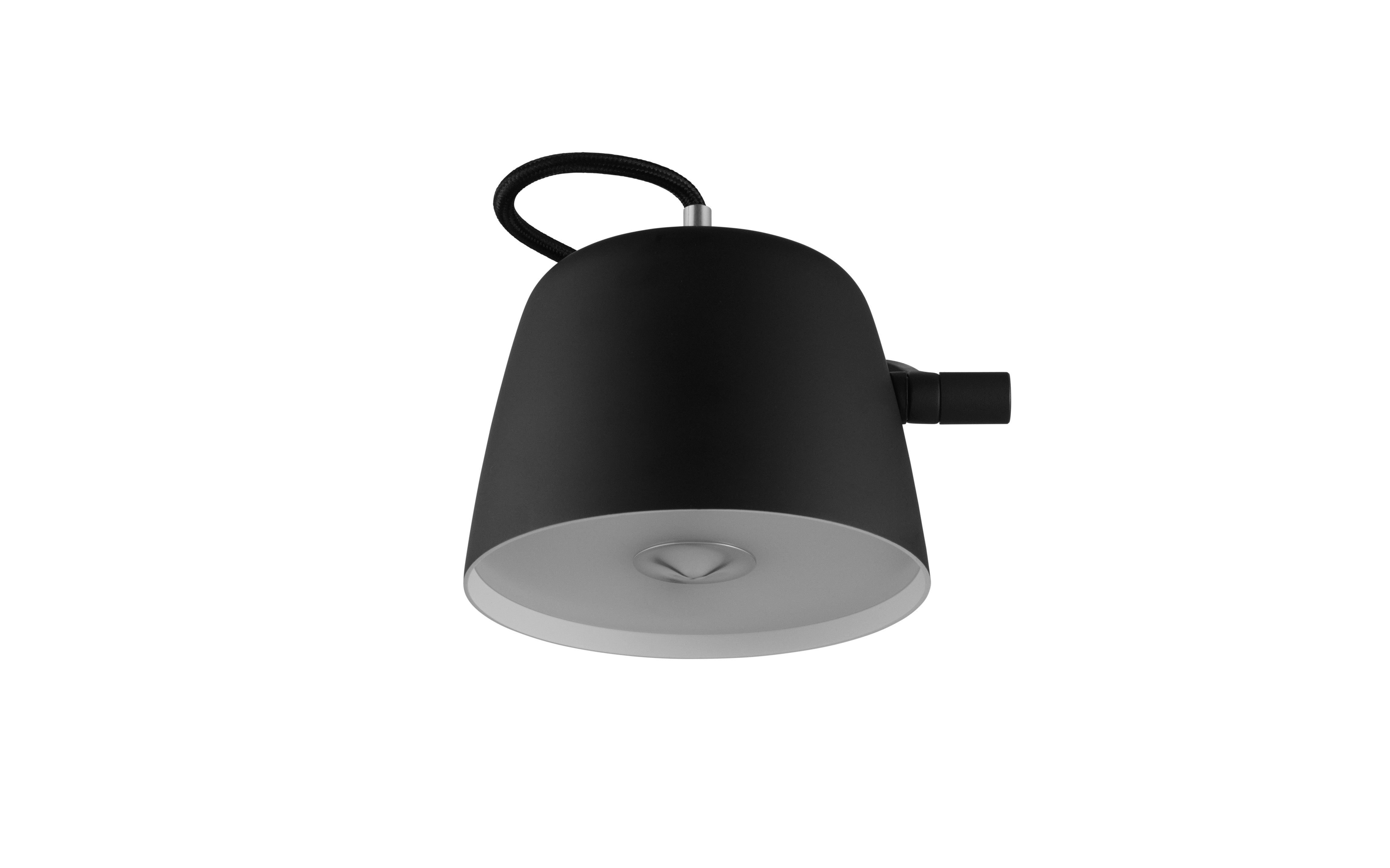 Verstellbare Wandleuchte TUB schwarz