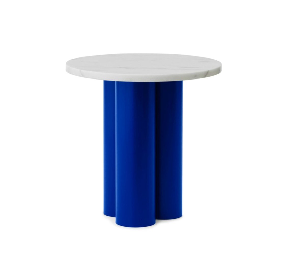 Side table dit blue base