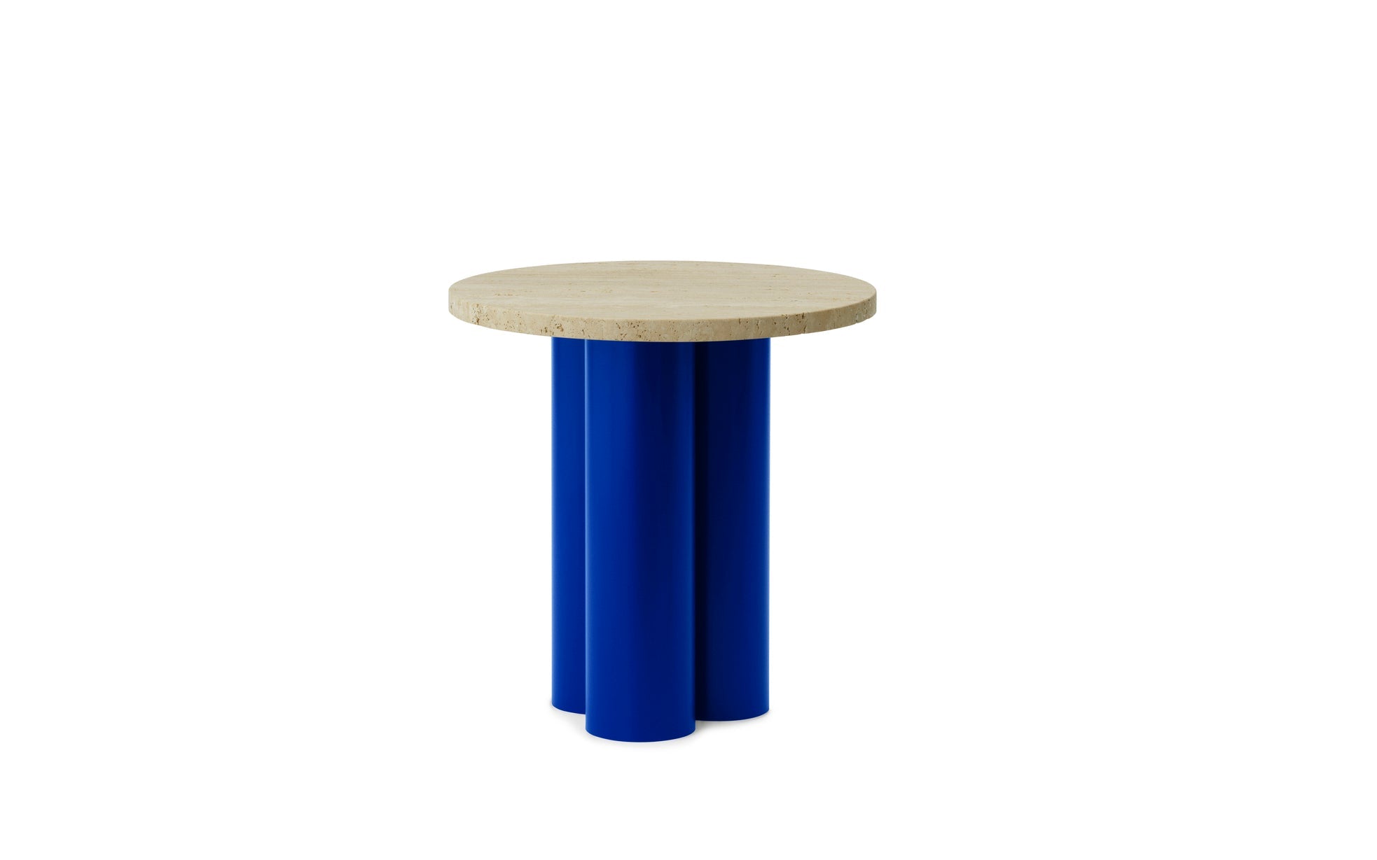 Side table dit blue base