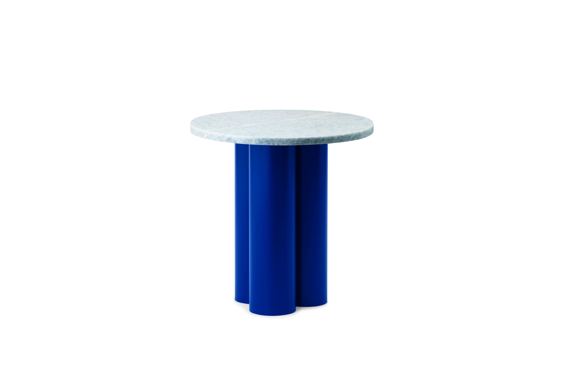 Side table dit blue base
