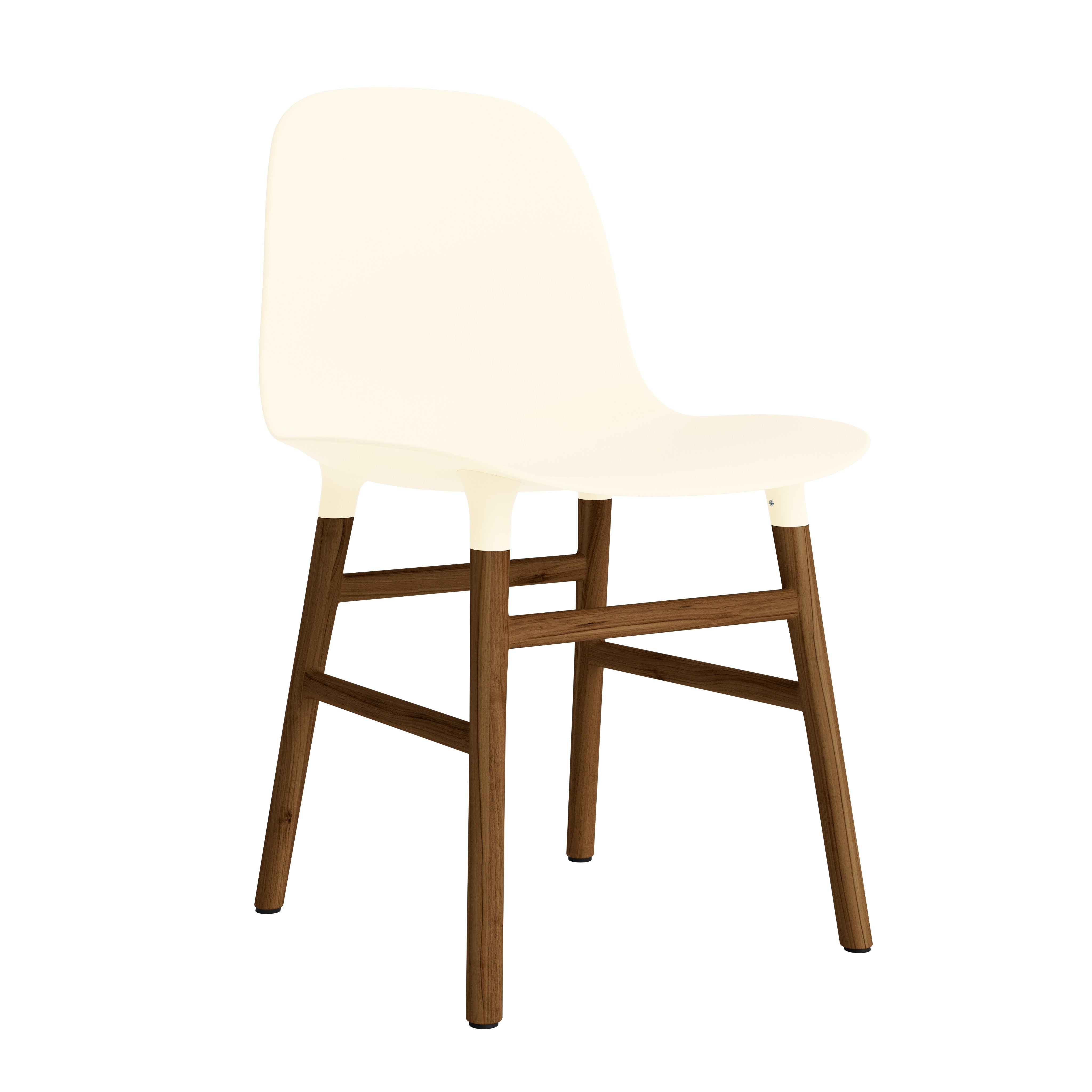 Chair of a cream forms with a nutty base