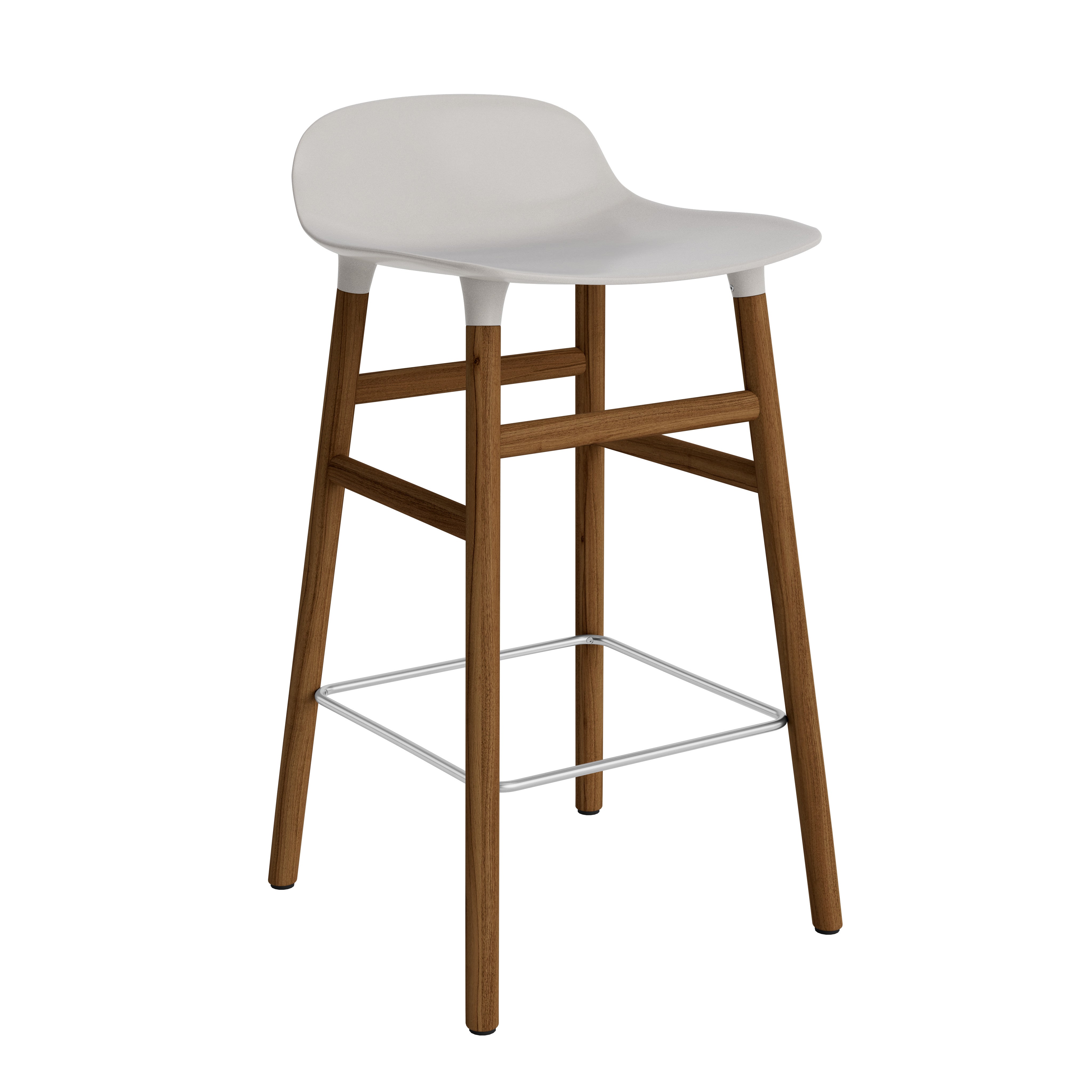 Hocker forms warm gray with a nutty base