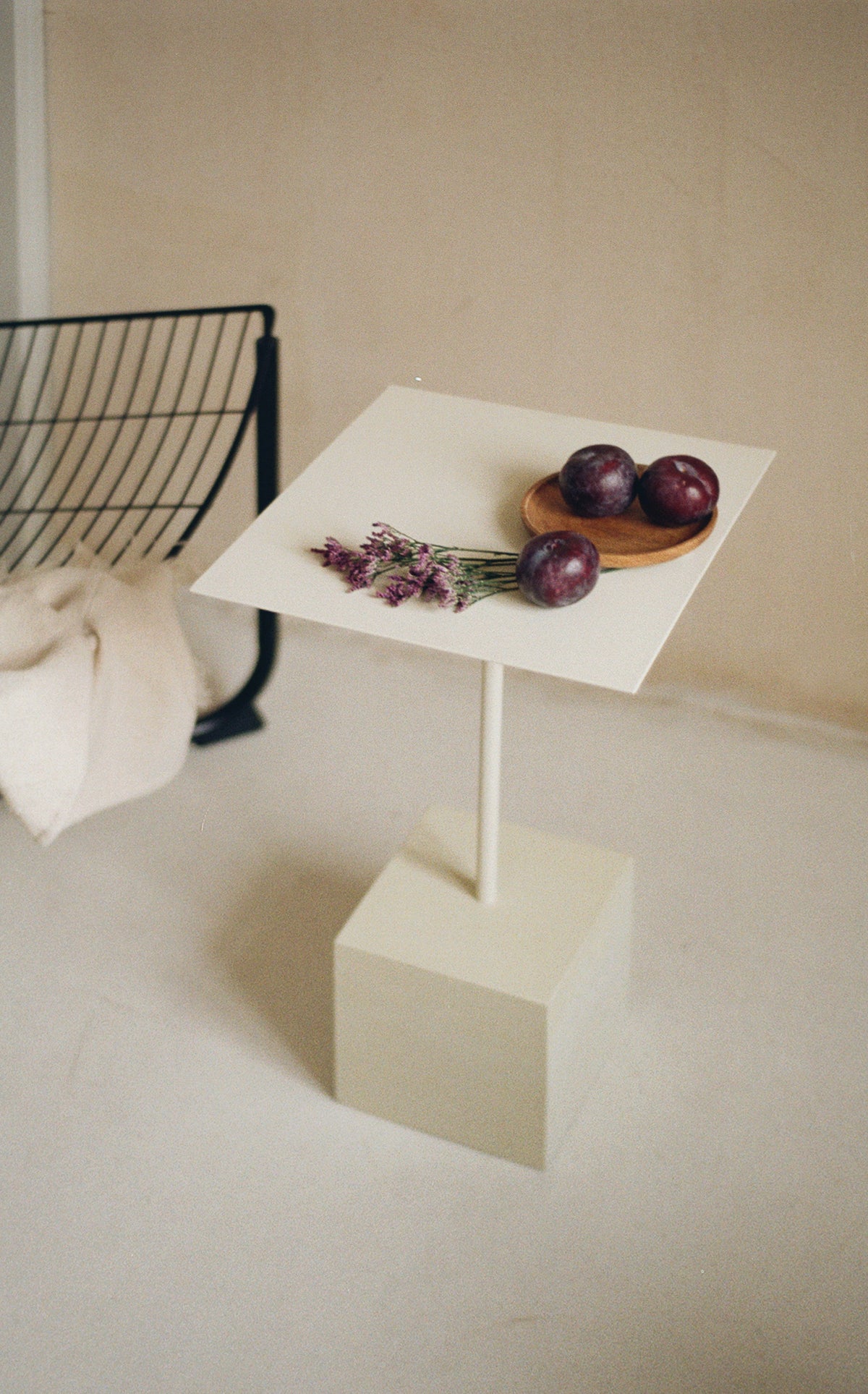LEN Coffee Table in Steel and Wood
