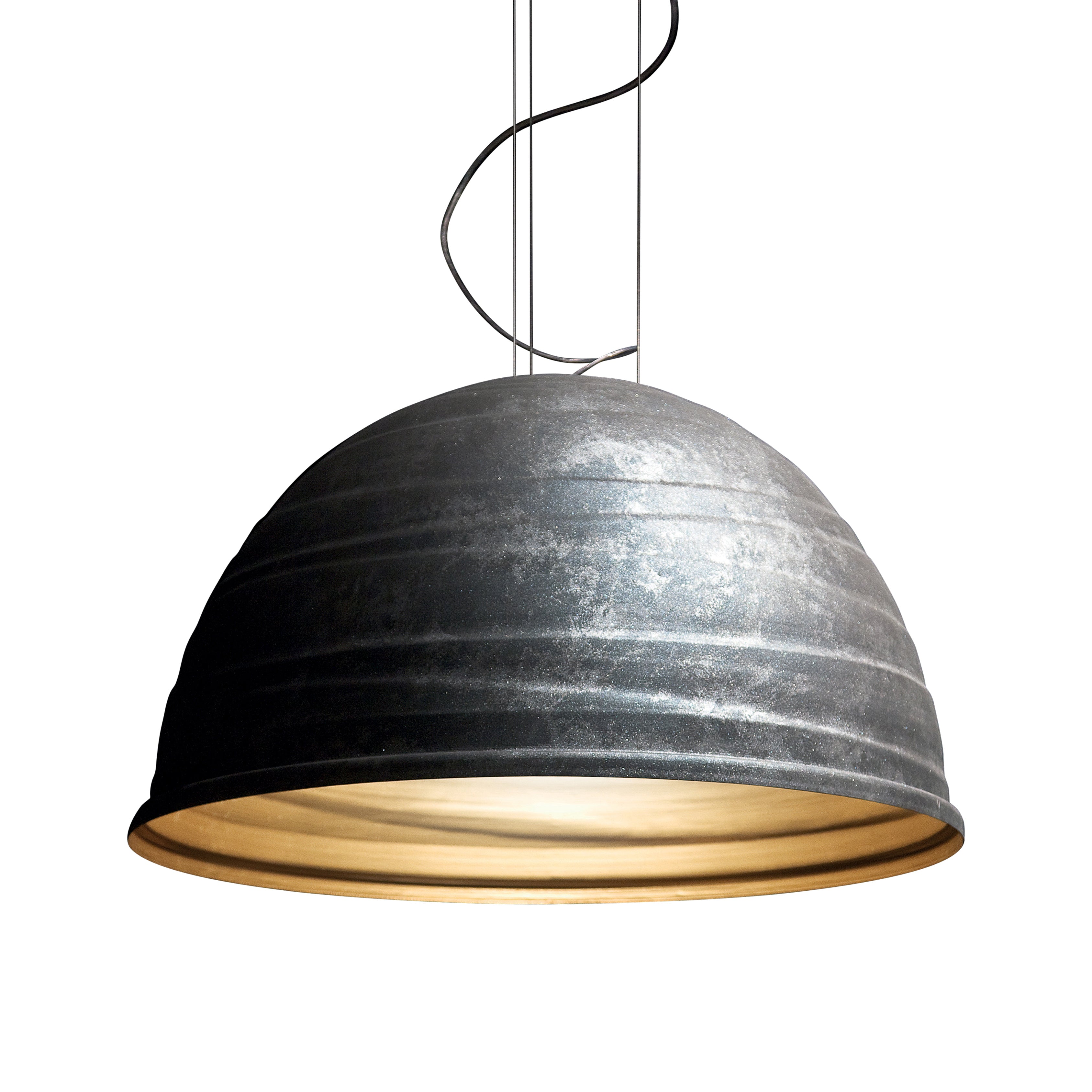 Metallic BABELE pendant lamp
