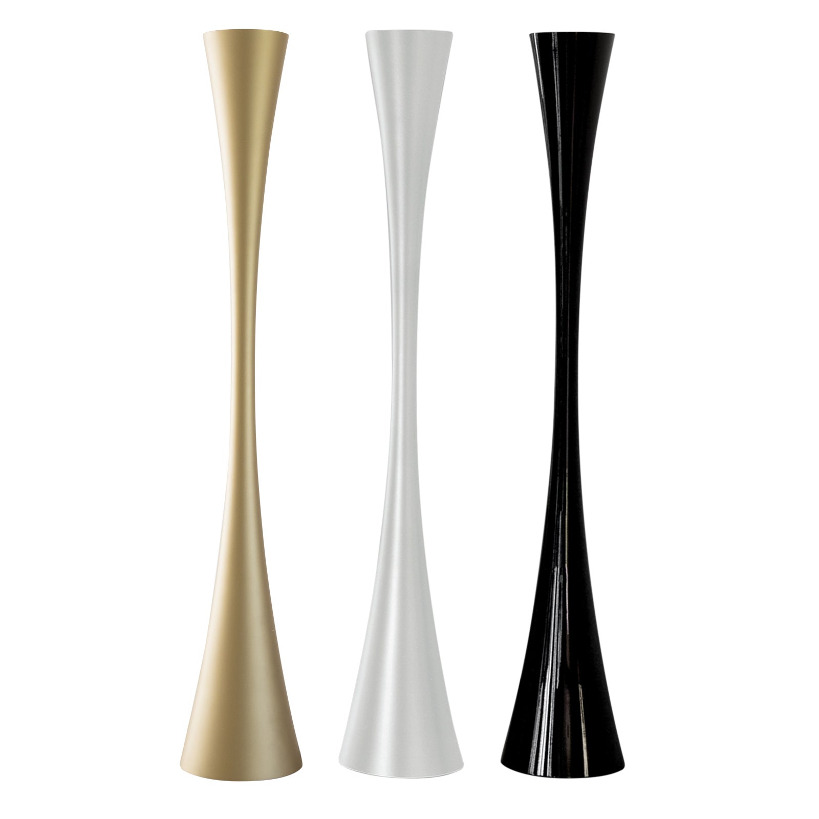 BICONICA Floor Lamp in Glossy Black
