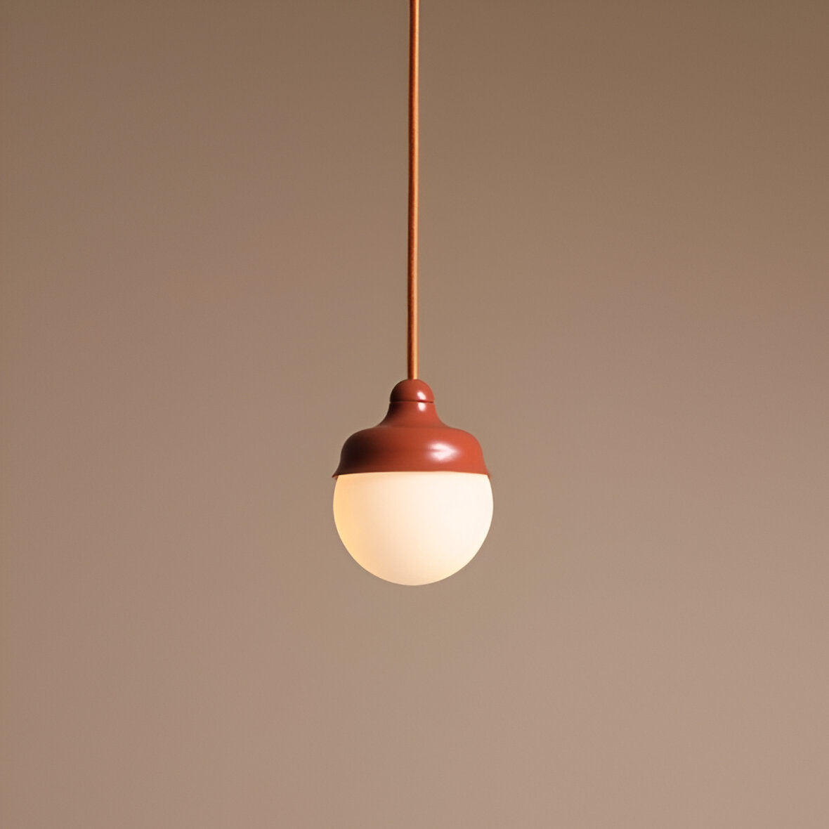 Hanging lamp brick wave