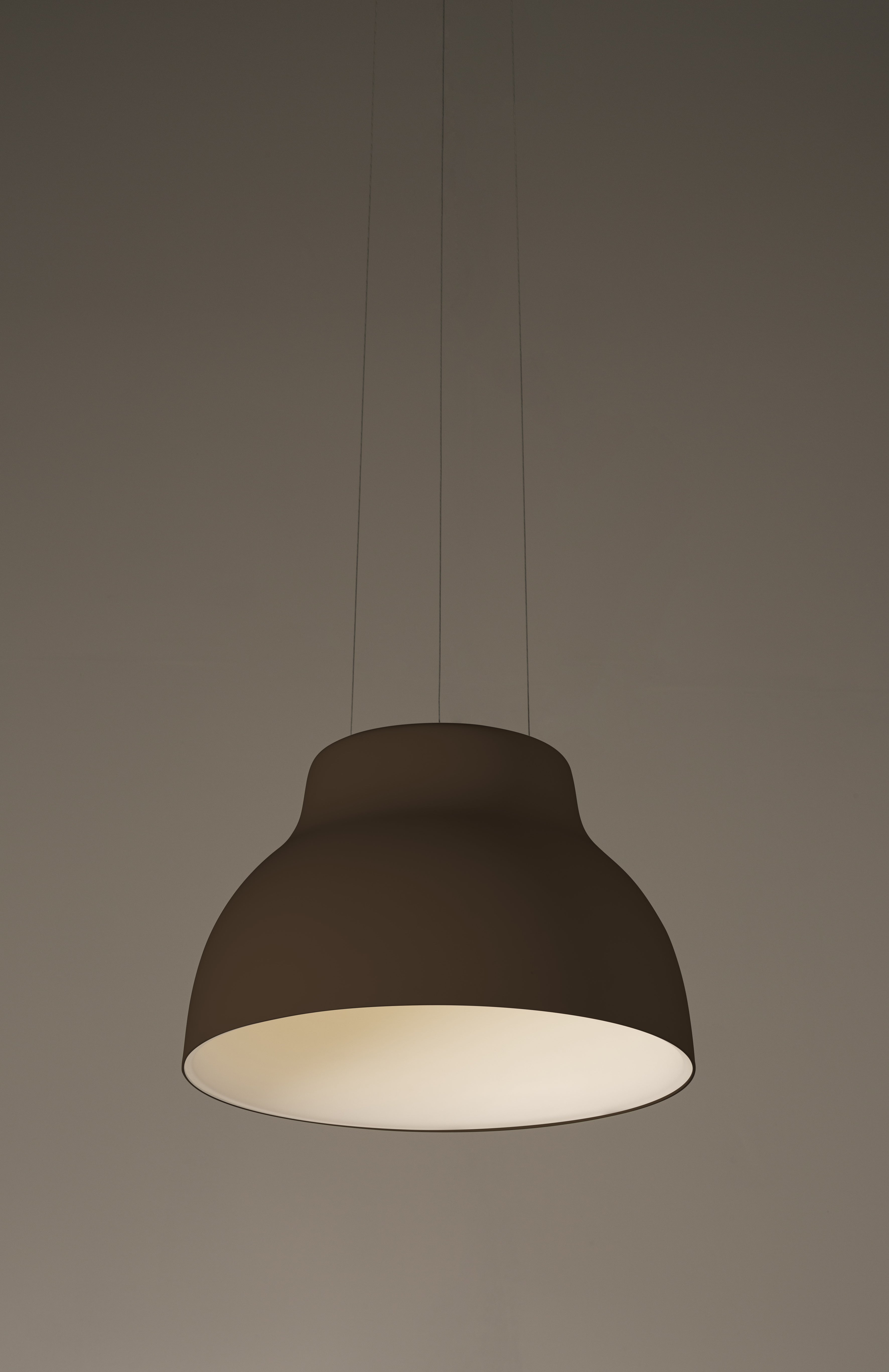 CICALA Pendant Lamp in Distressed Brass
