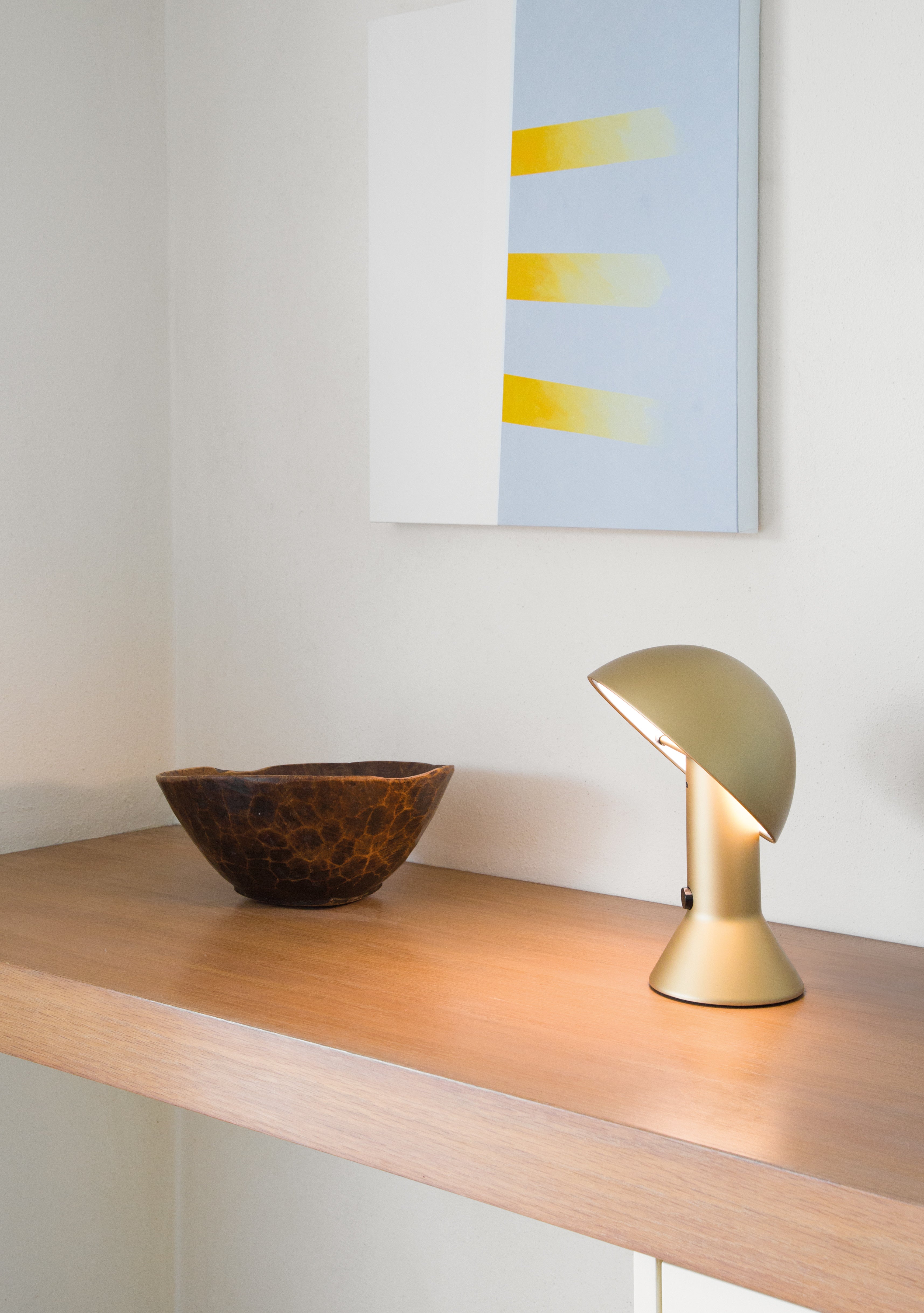 ELMETTO Pearl Gold Table Lamp