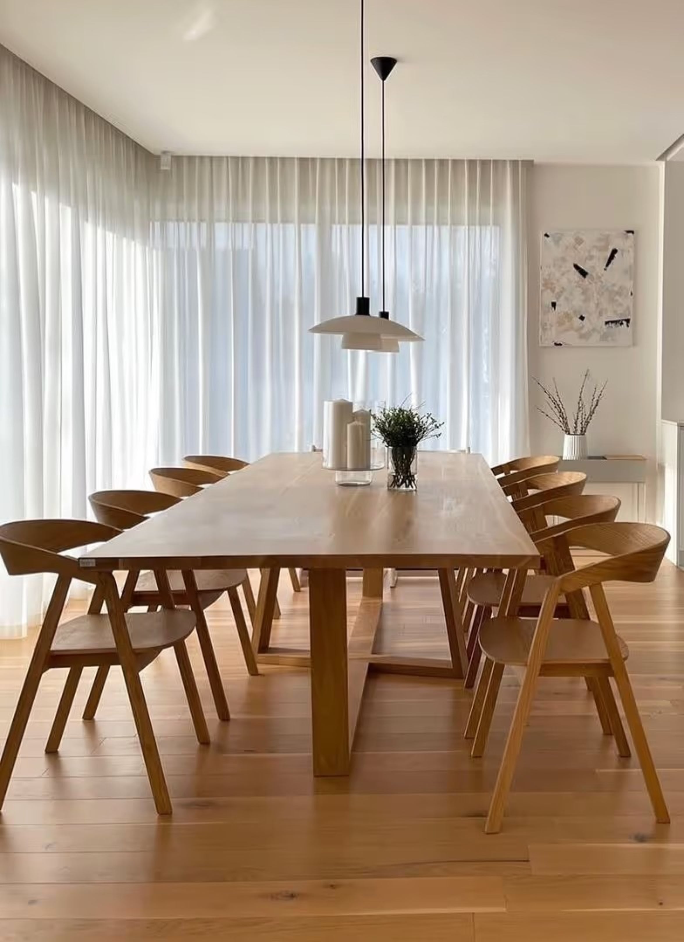 DIAMOND Table Oak Wood