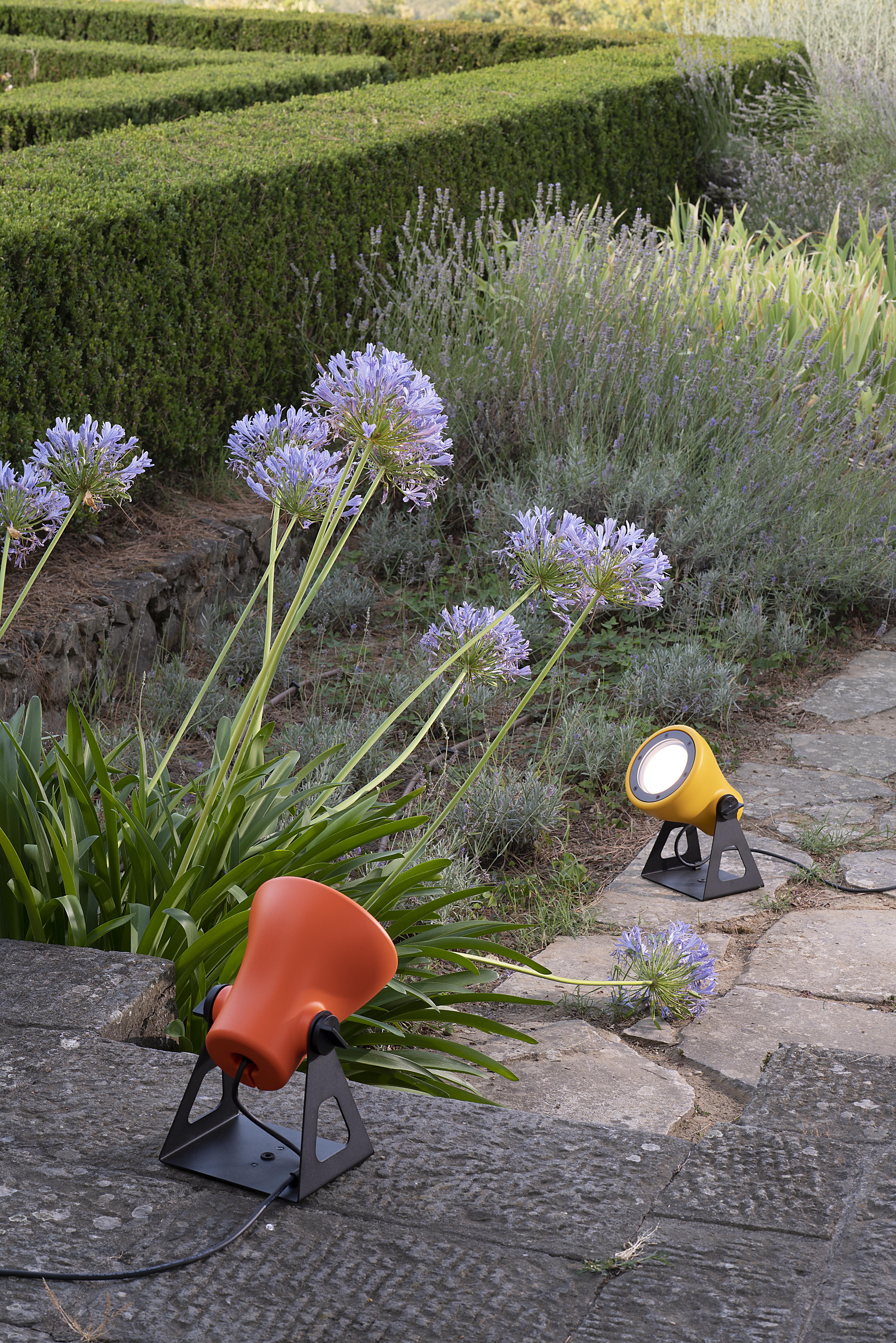 FROG Orange Outdoor Floor Lamp
