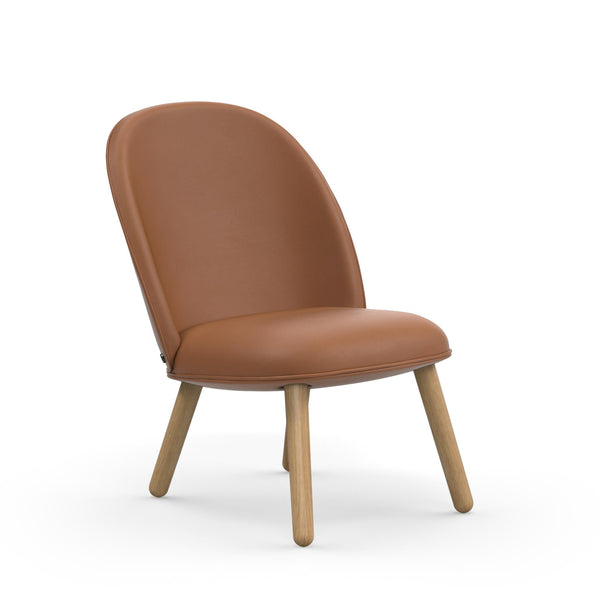 Ace armchair dark oak wood