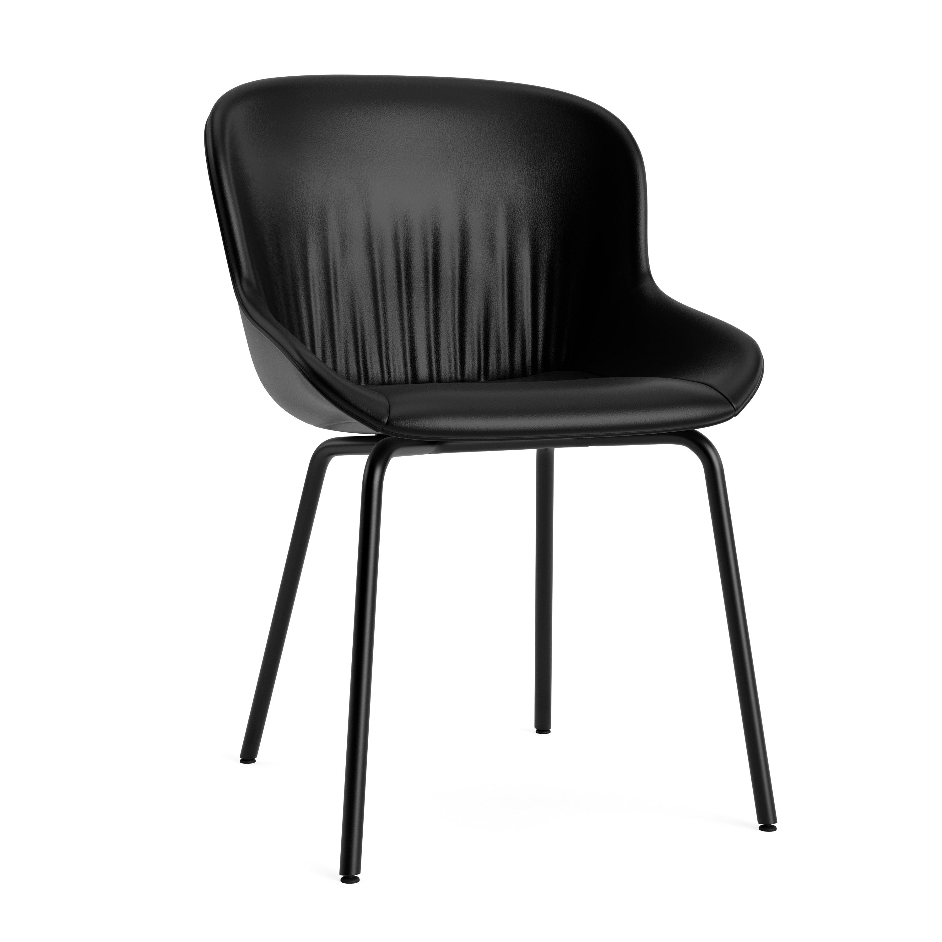 Hyg Comfort chair upholstered with a black base