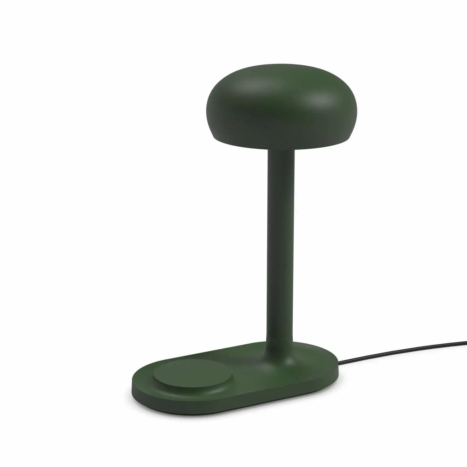 EMENDO green table lamp with wireless charger