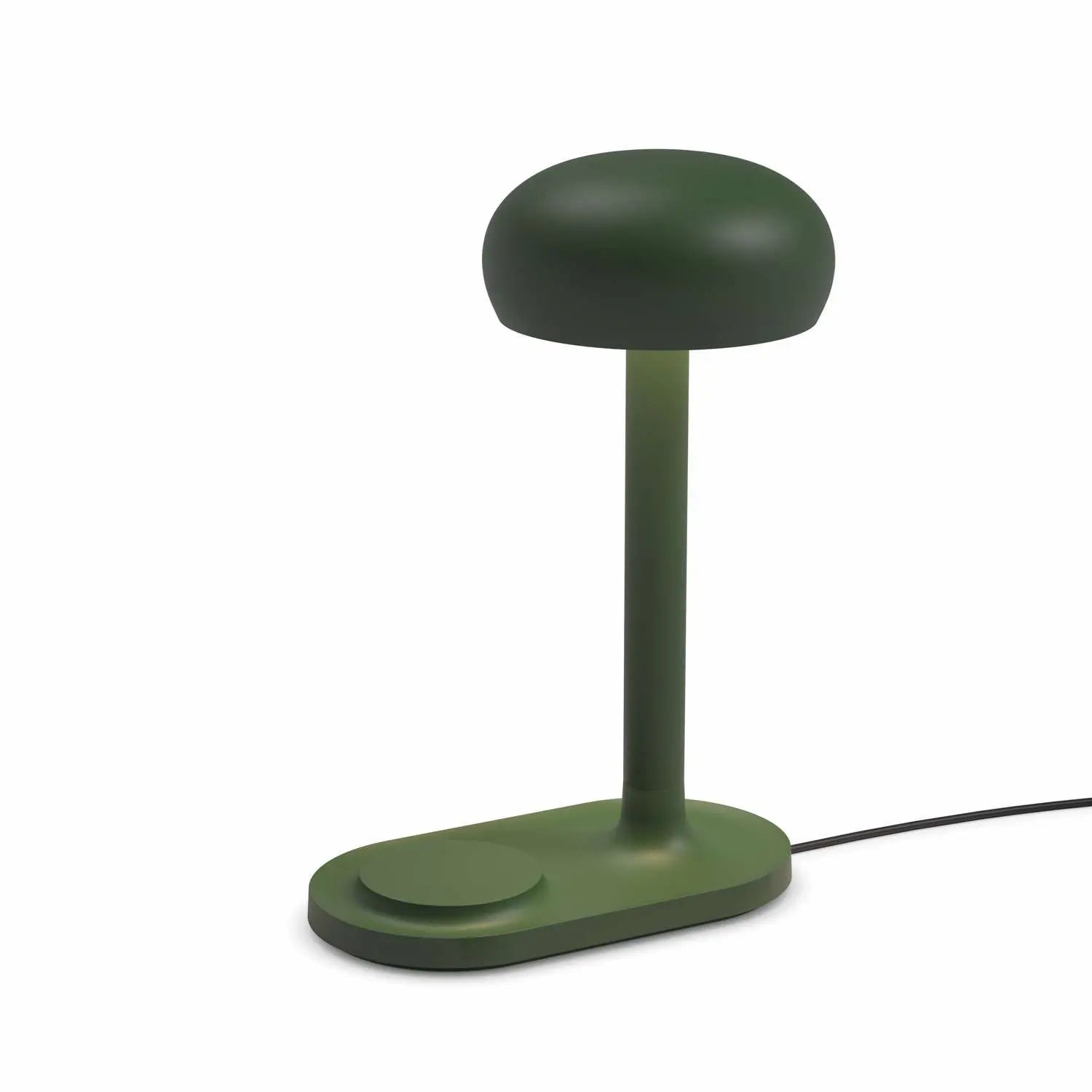 EMENDO green table lamp with wireless charger