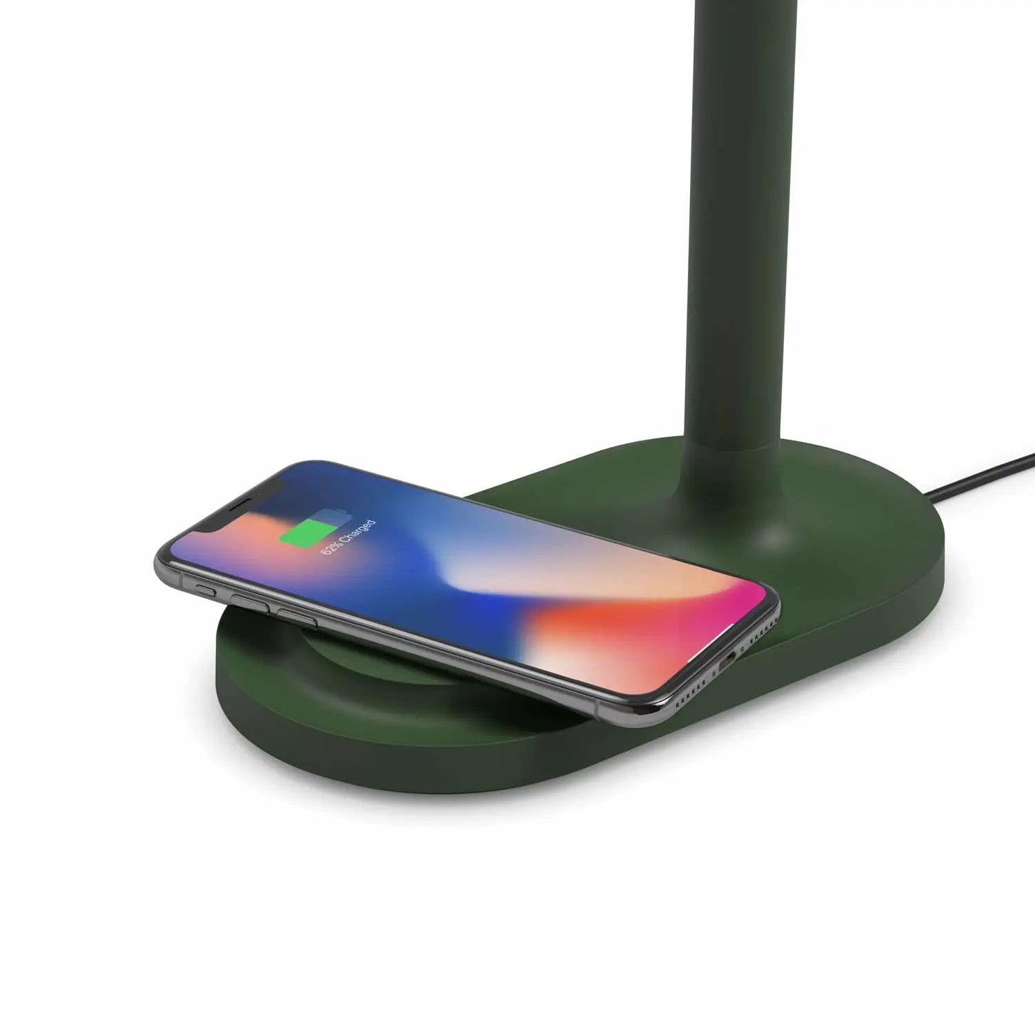 EMENDO green table lamp with wireless charger