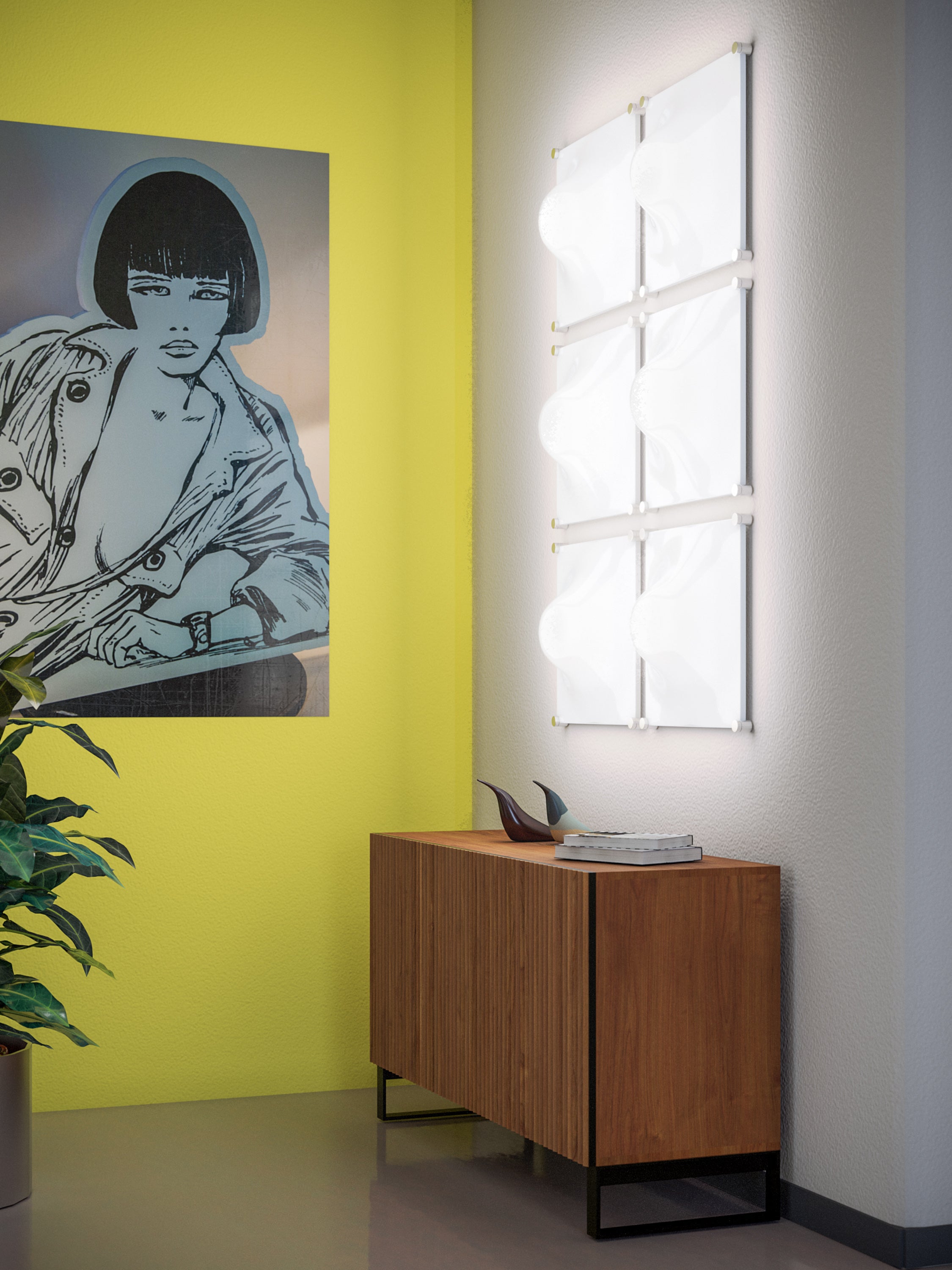 BOLLA White Wall Lamp
