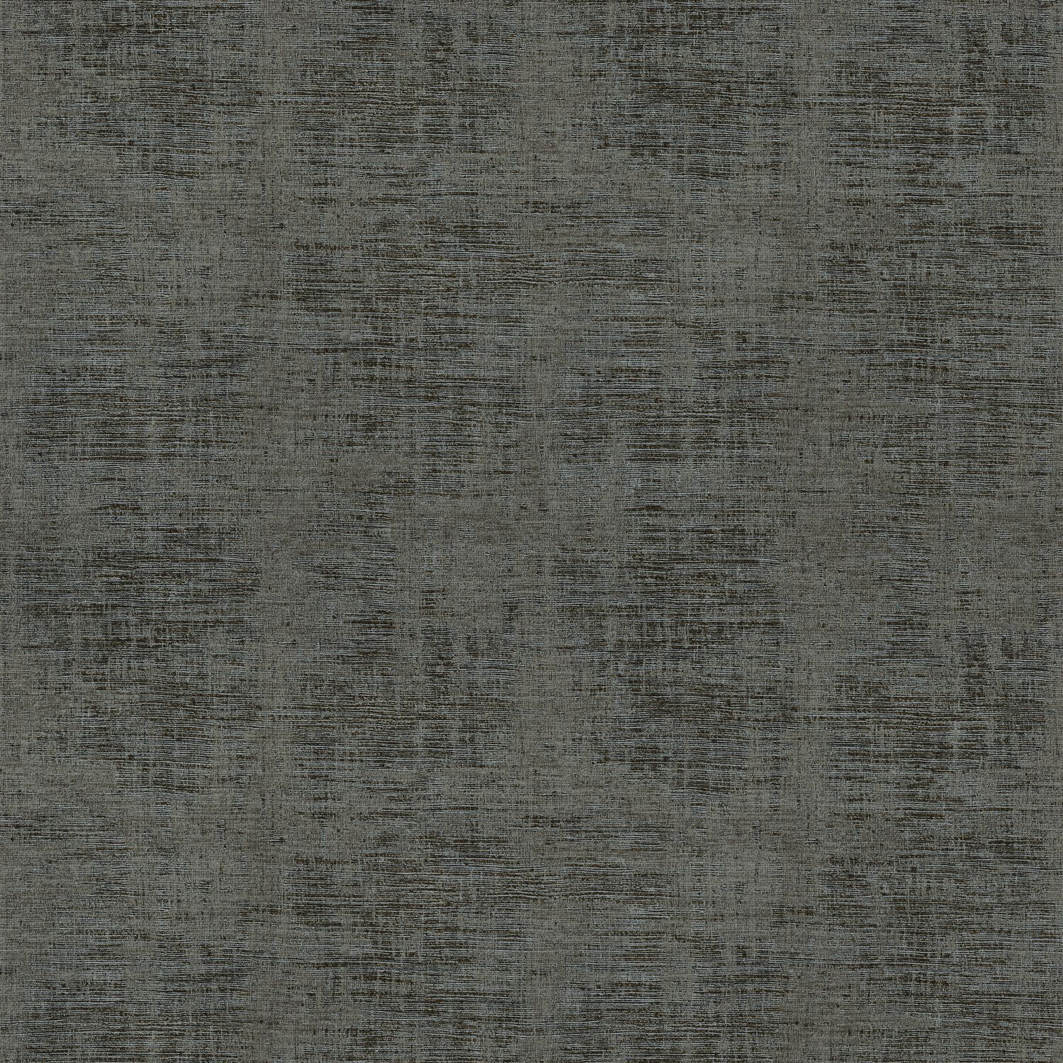 Structural wallpaper imitating worn canvas JOHARA - NOIR black