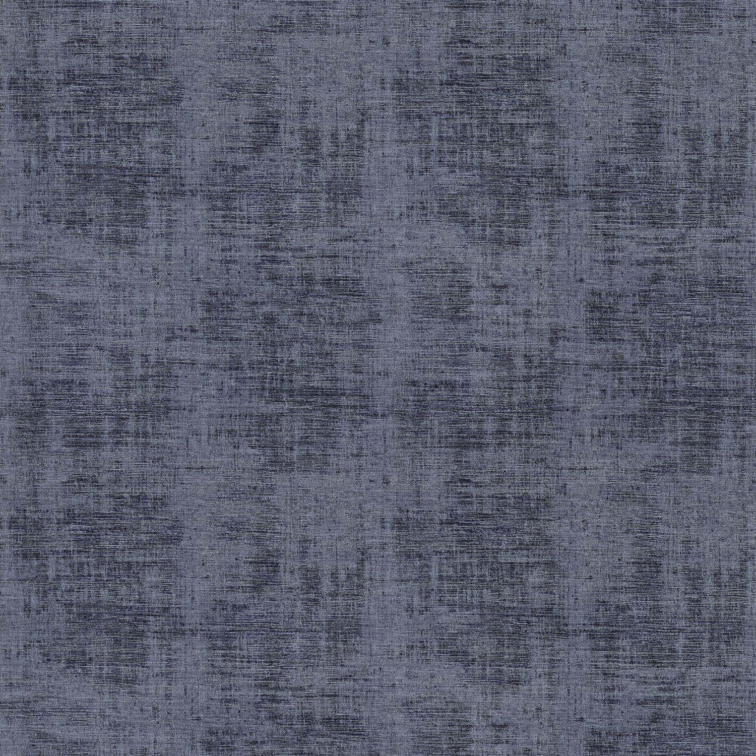 Structural wallpaper imitating worn canvas JOHARA - MARINE navy blue