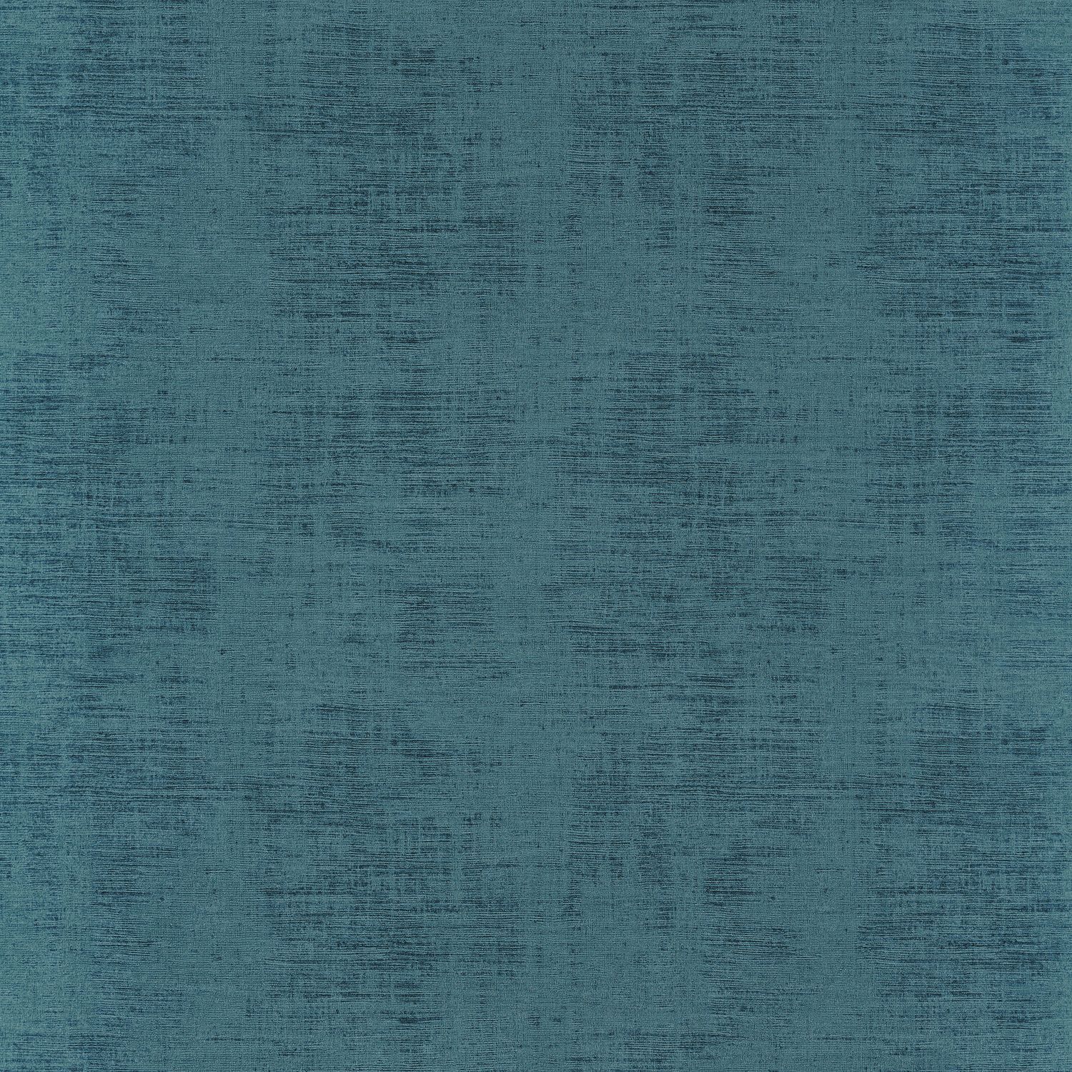 Structural wallpaper imitating worn canvas JOHARA - BLEU CANARD blue