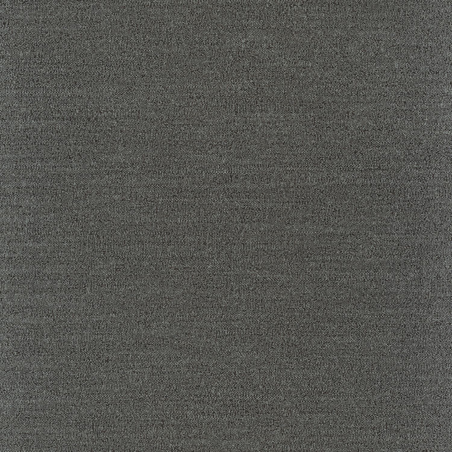 Structural wallpaper resembling linen canvas PLUMETIS - CARBONE dark brown with gray
