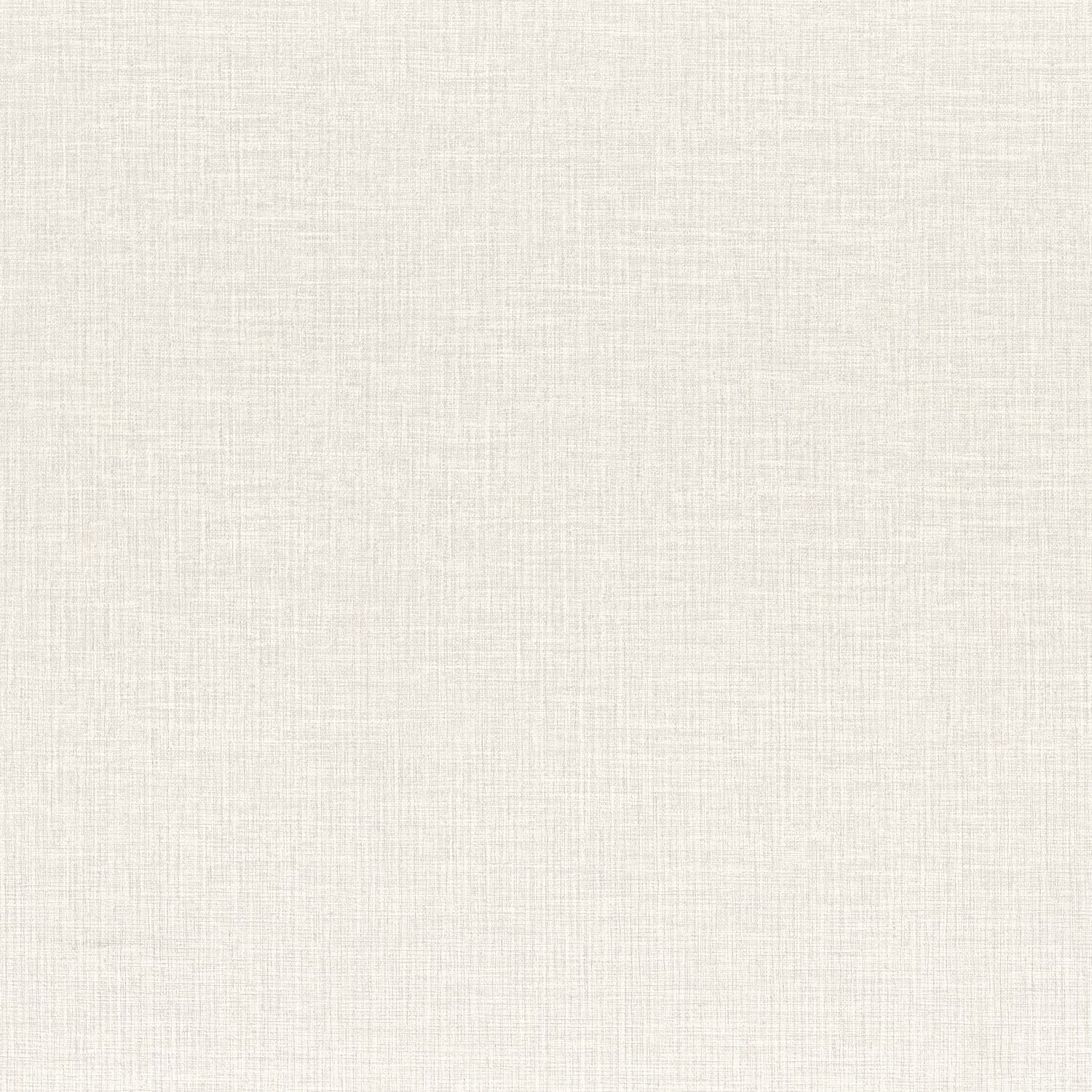 Structural wallpaper imitating woven canvas FILIN - NEIGE off-white