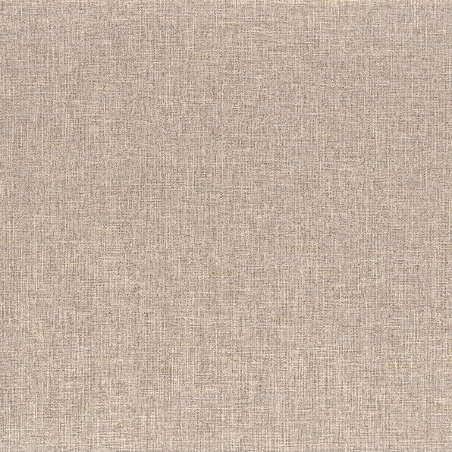Structural wallpaper imitating woven canvas FILIN - FICELLE beige