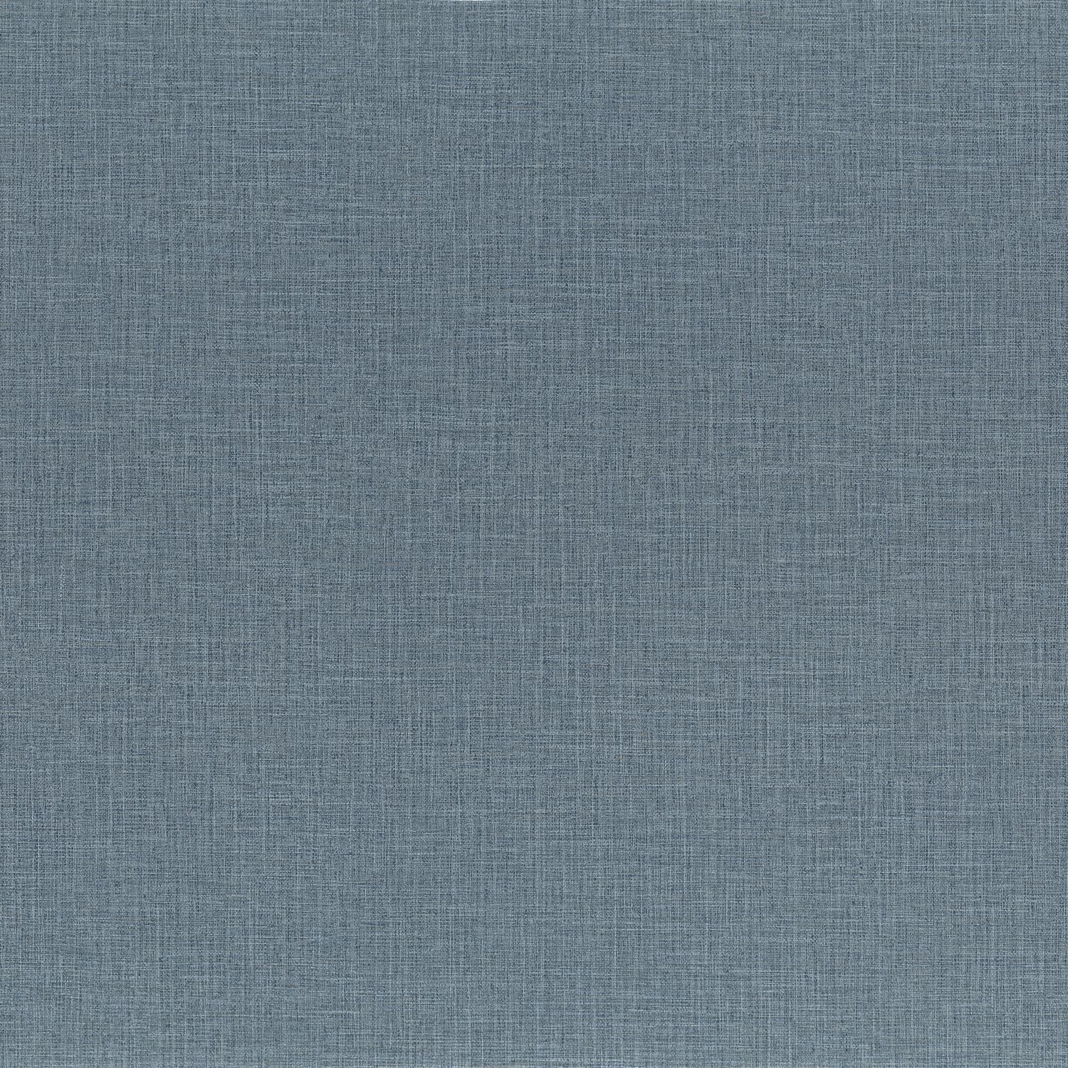 Structural wallpaper imitating woven canvas FILIN - BLEU HORIZON blue