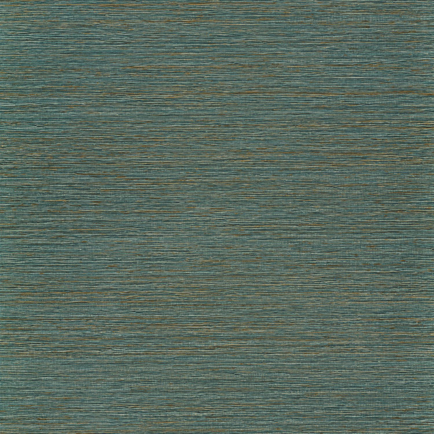 Structural wallpaper resembling canvas MALACCA - PAON blue with brown