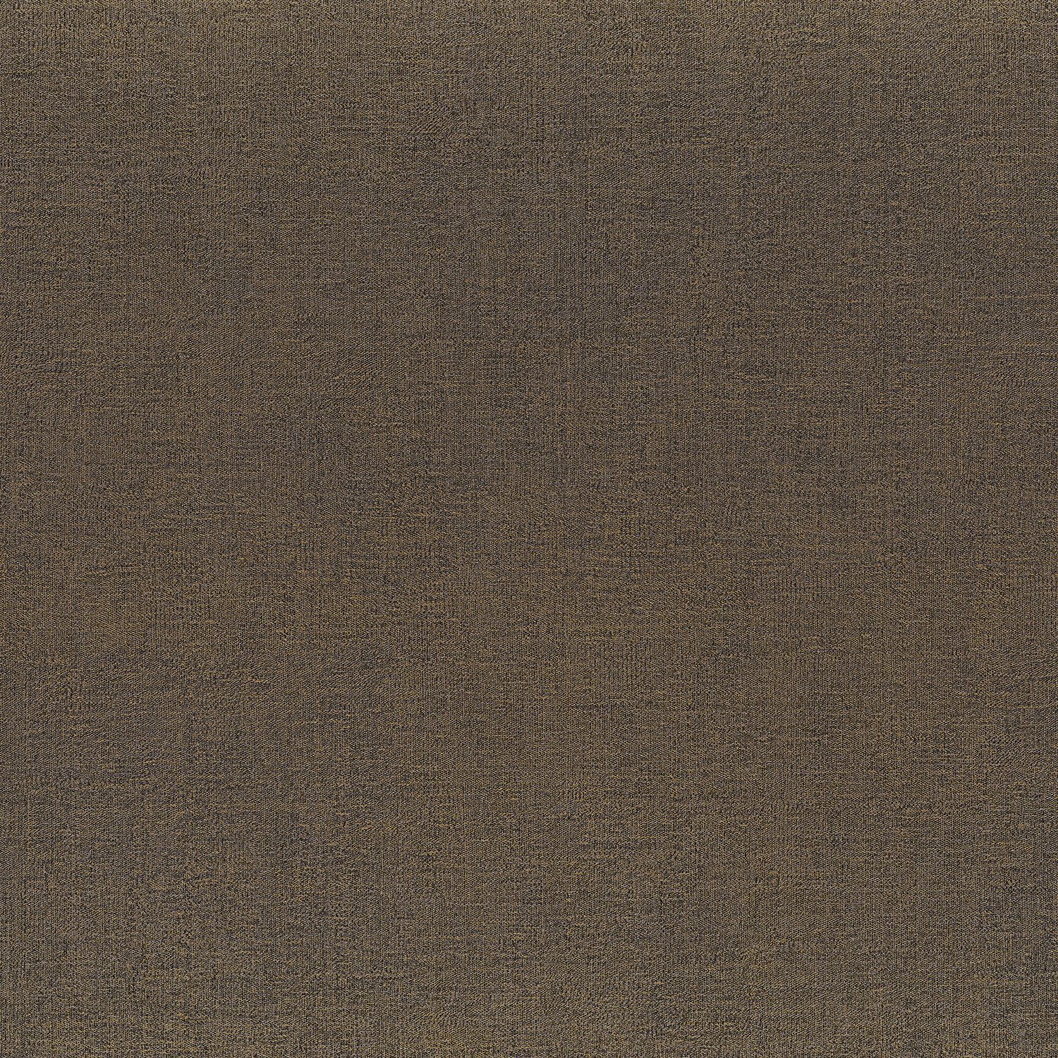 Structural wallpaper resembling canvas RHODIUM - NOIR black-brown