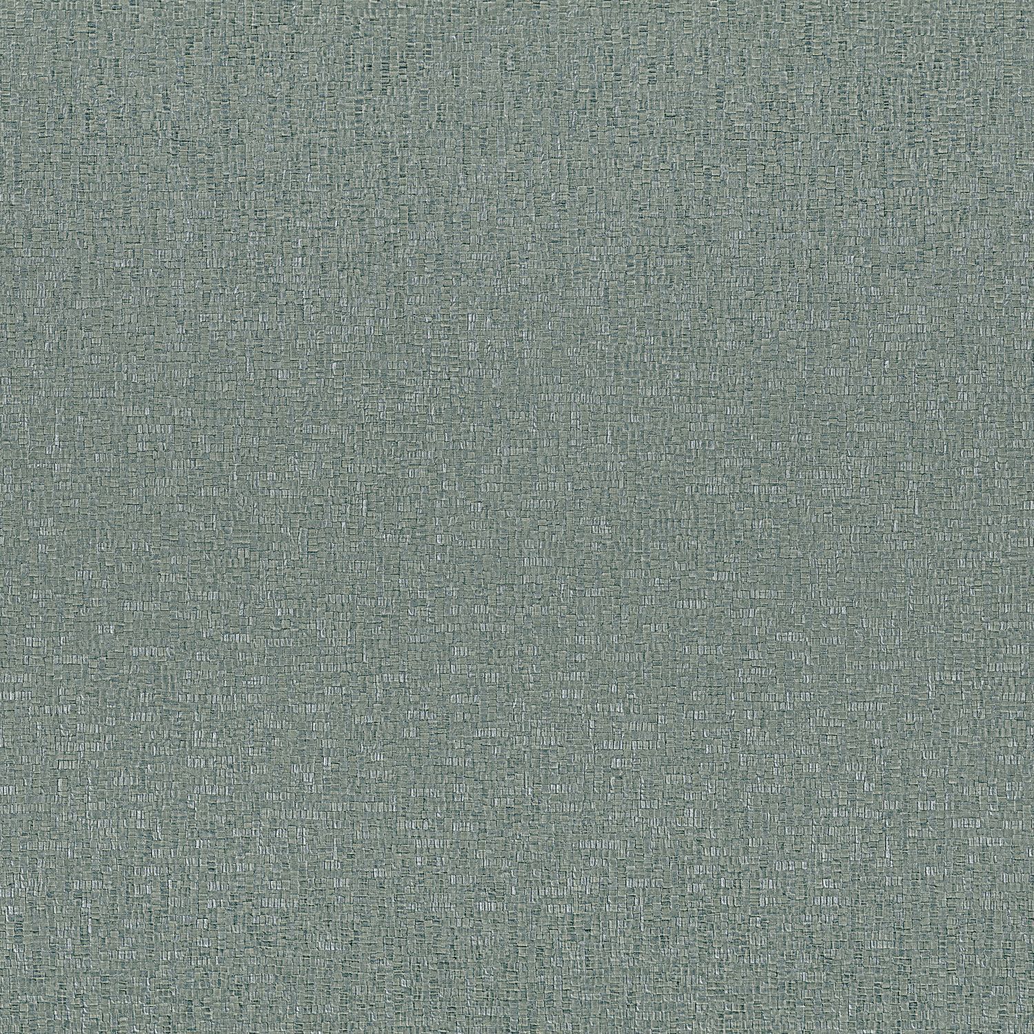 Structural wallpaper imitating mosaic TESSELA - VERT D'EAU muted green
