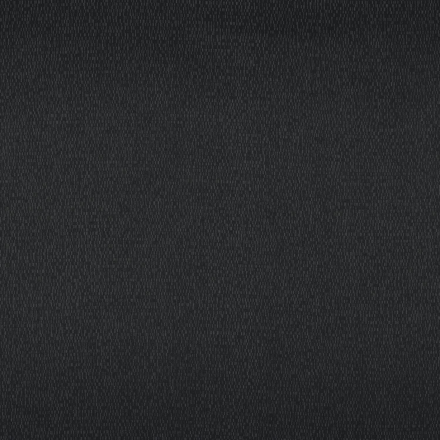 Structural wallpaper imitating straw marquetry ROSEAU - NOIR black