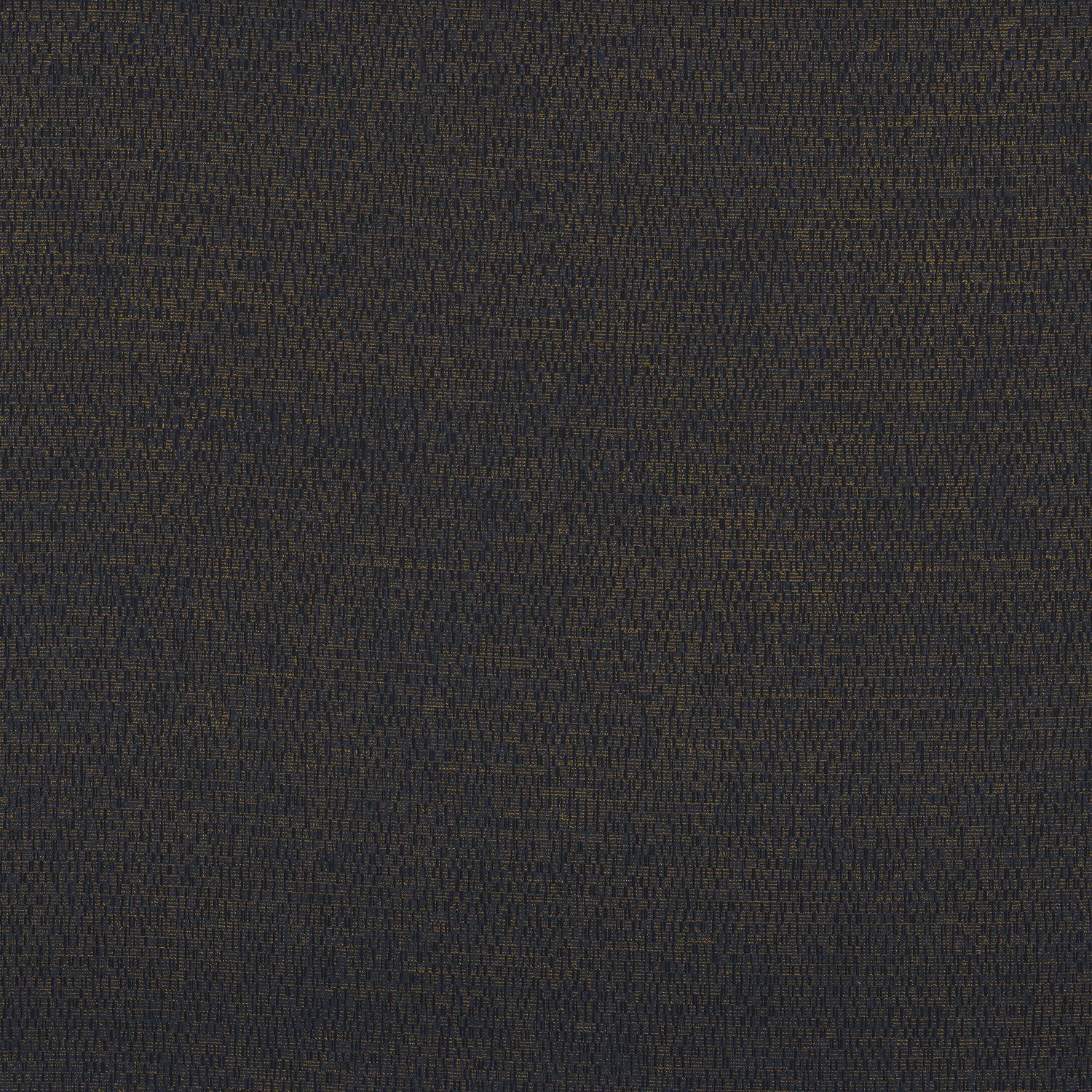 Structural wallpaper imitating straw marquetry ROSEAU - MARINE navy blue with brown