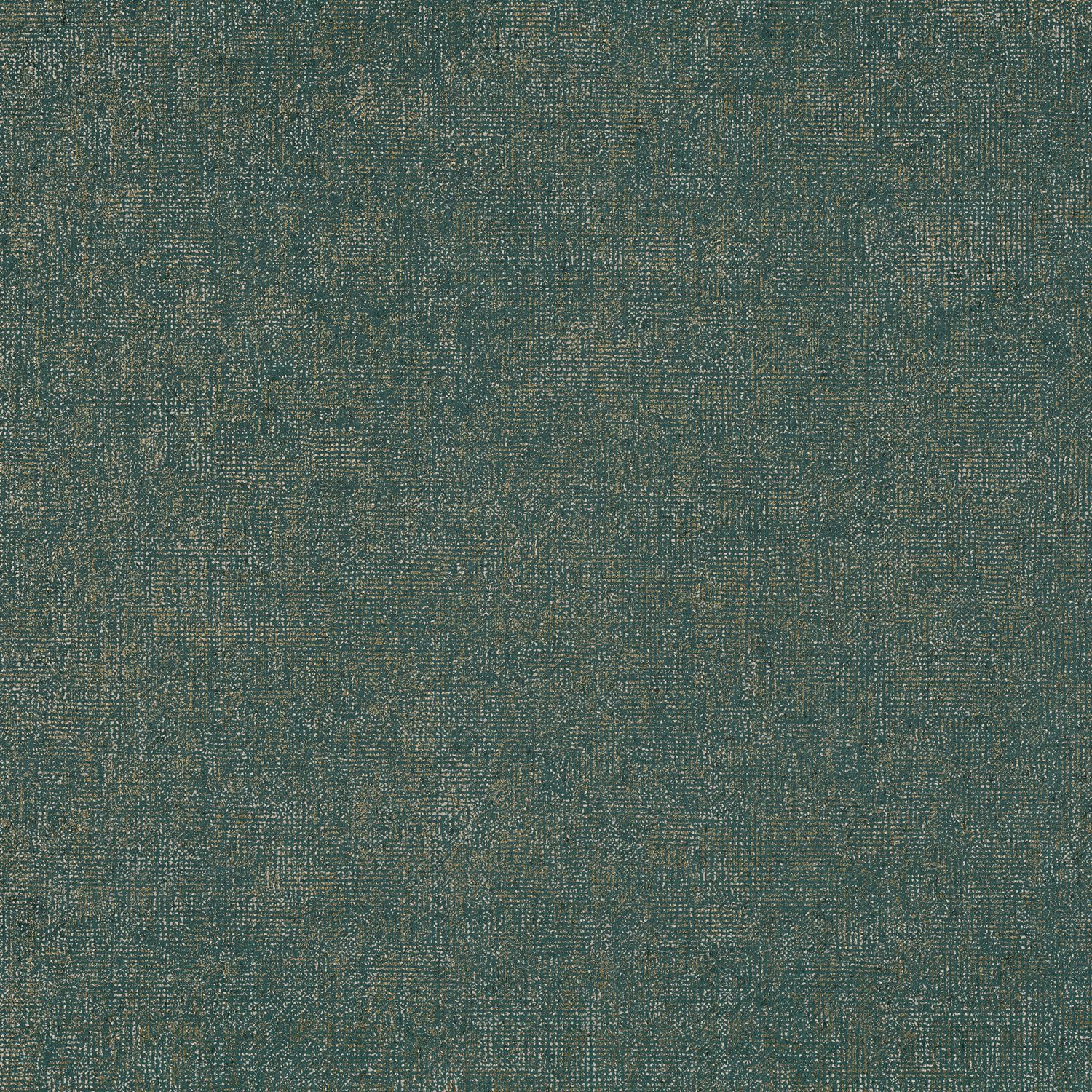Structural wallpaper resembling linen TENERE - VERT IMPERIAL dark green