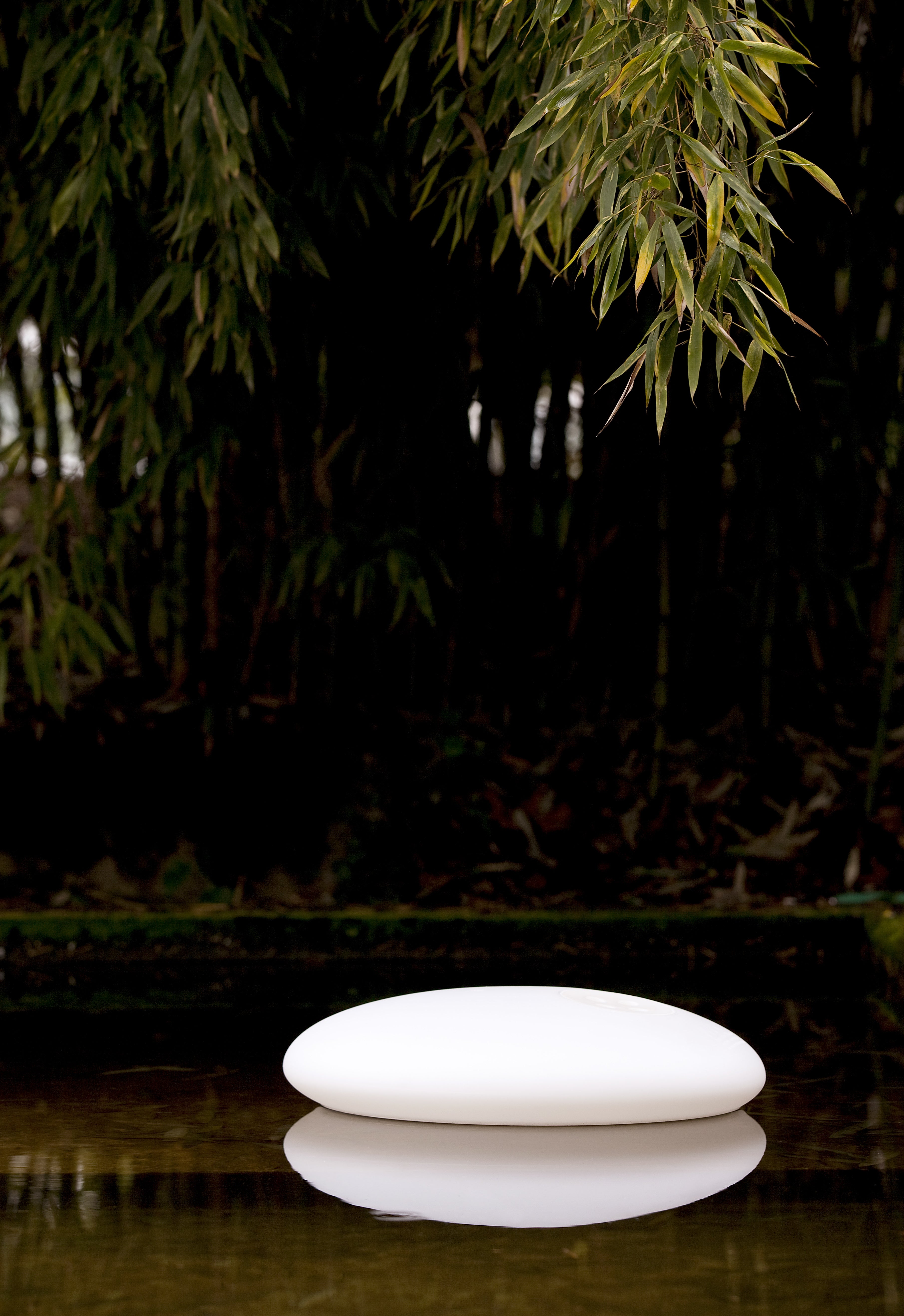 GLOUGLOU POL White Outdoor Floor Lamp