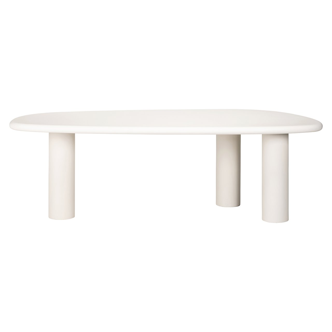 BLOOMSTONE white three-legged table