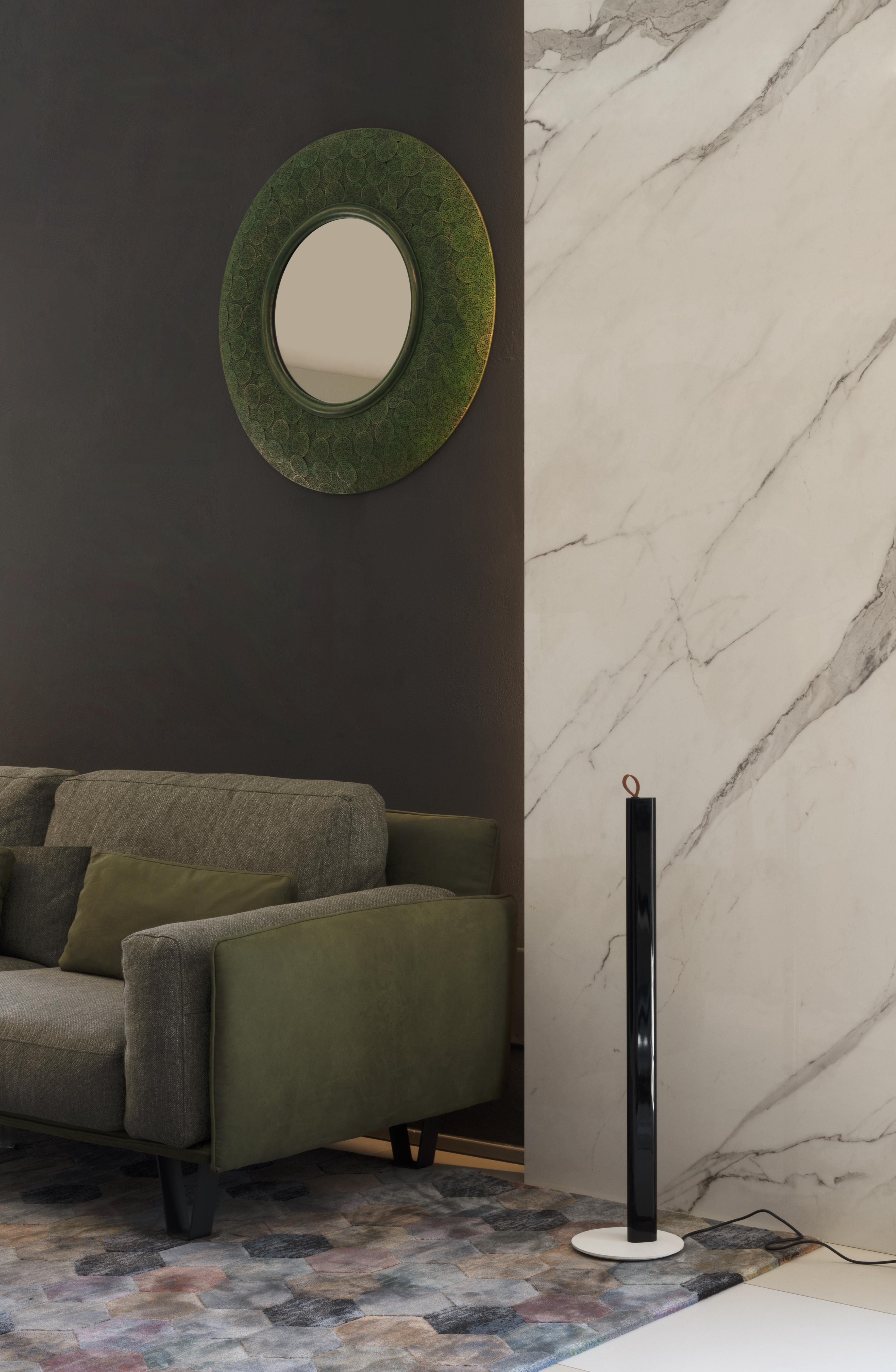 Metrica Floor Lamp in Glossy White