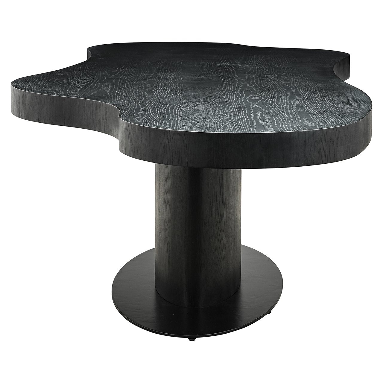 BOGOR Dark Brown Oak Veneer Table
