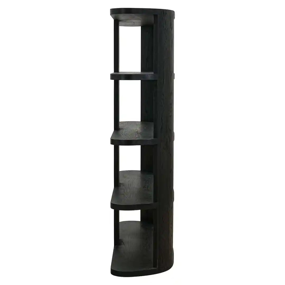 NAVARINO dark oak veneer shelf