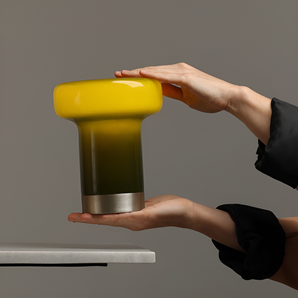 Bonbon green lamp