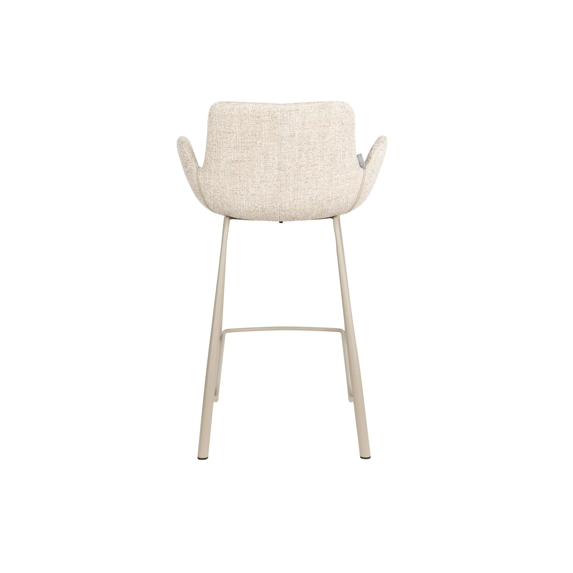BRIT Bar Stool in Beige Melange