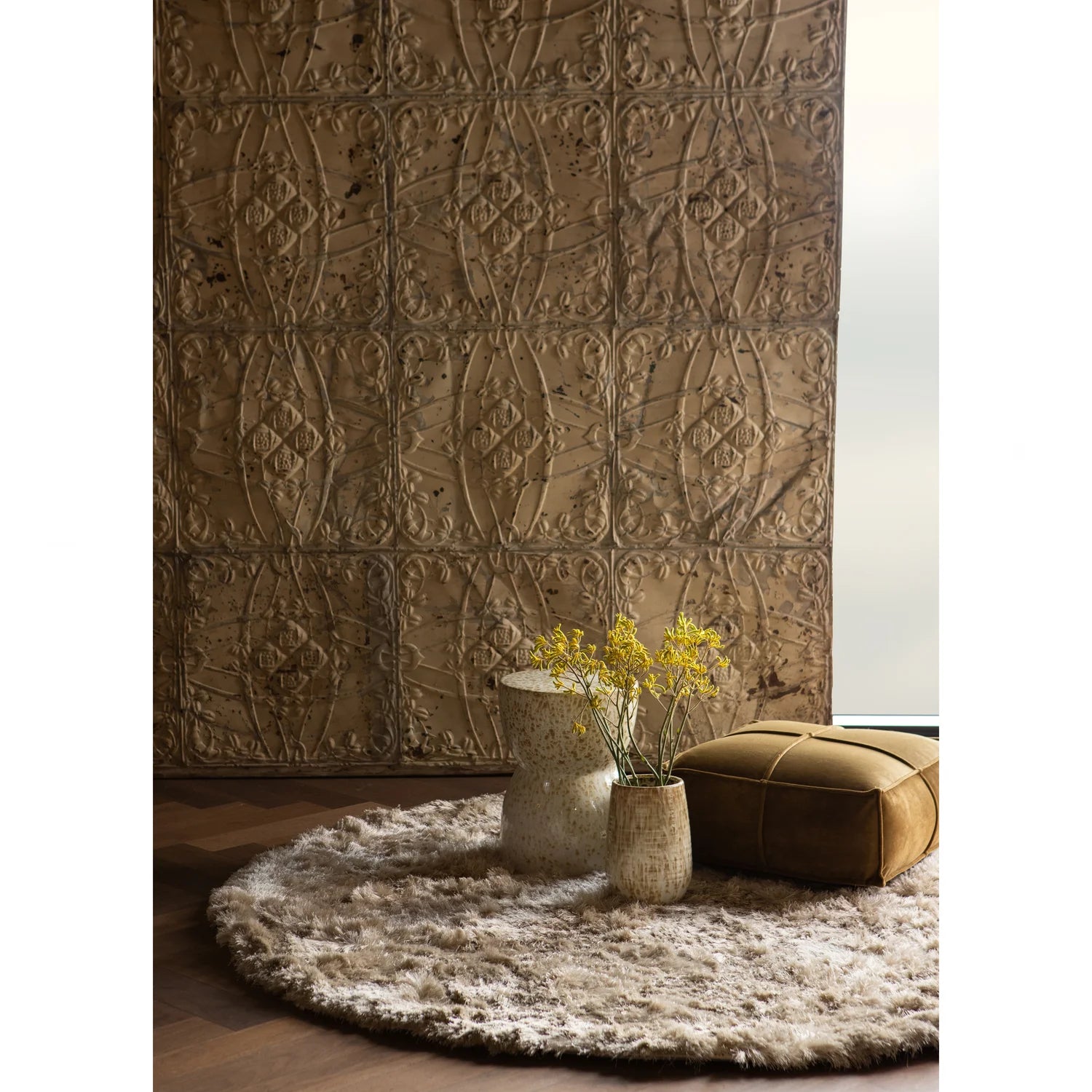 Praline beige rug
