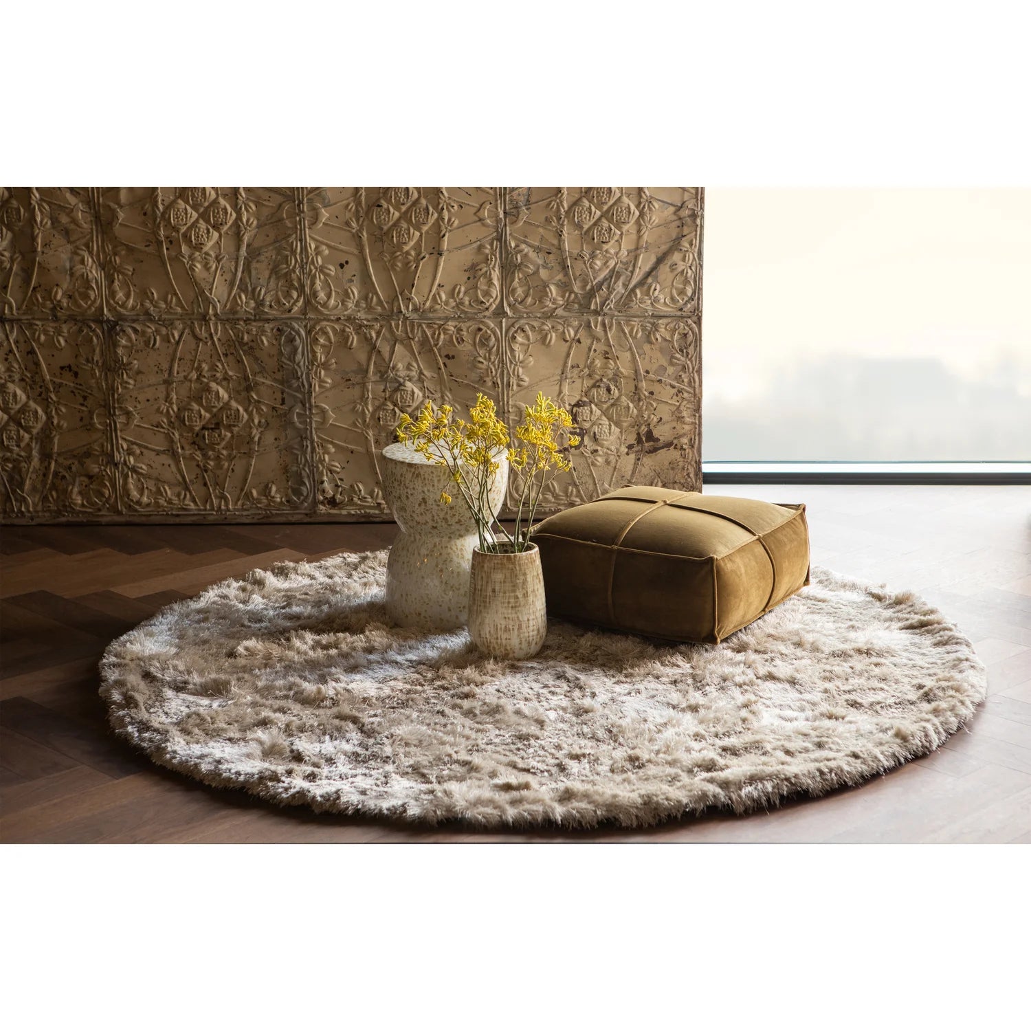 Praline beige rug